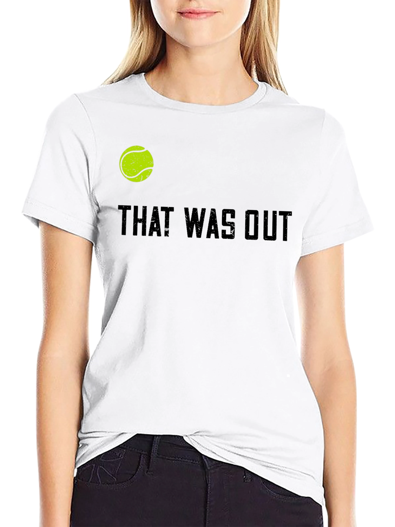 That Was Out Tennis T-Shirt