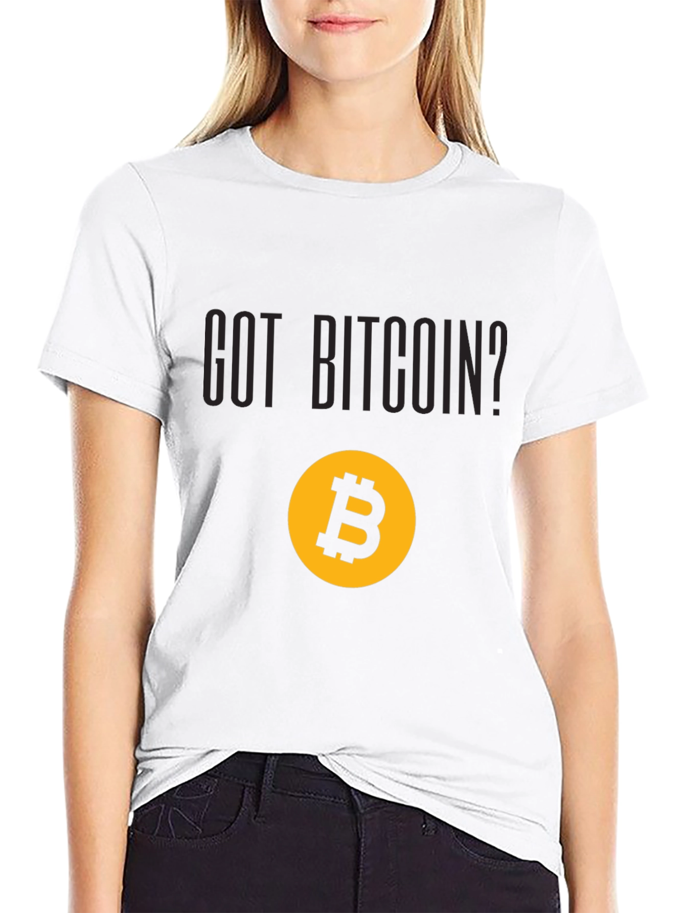 Got Bitcoin? Black Graphic Tee