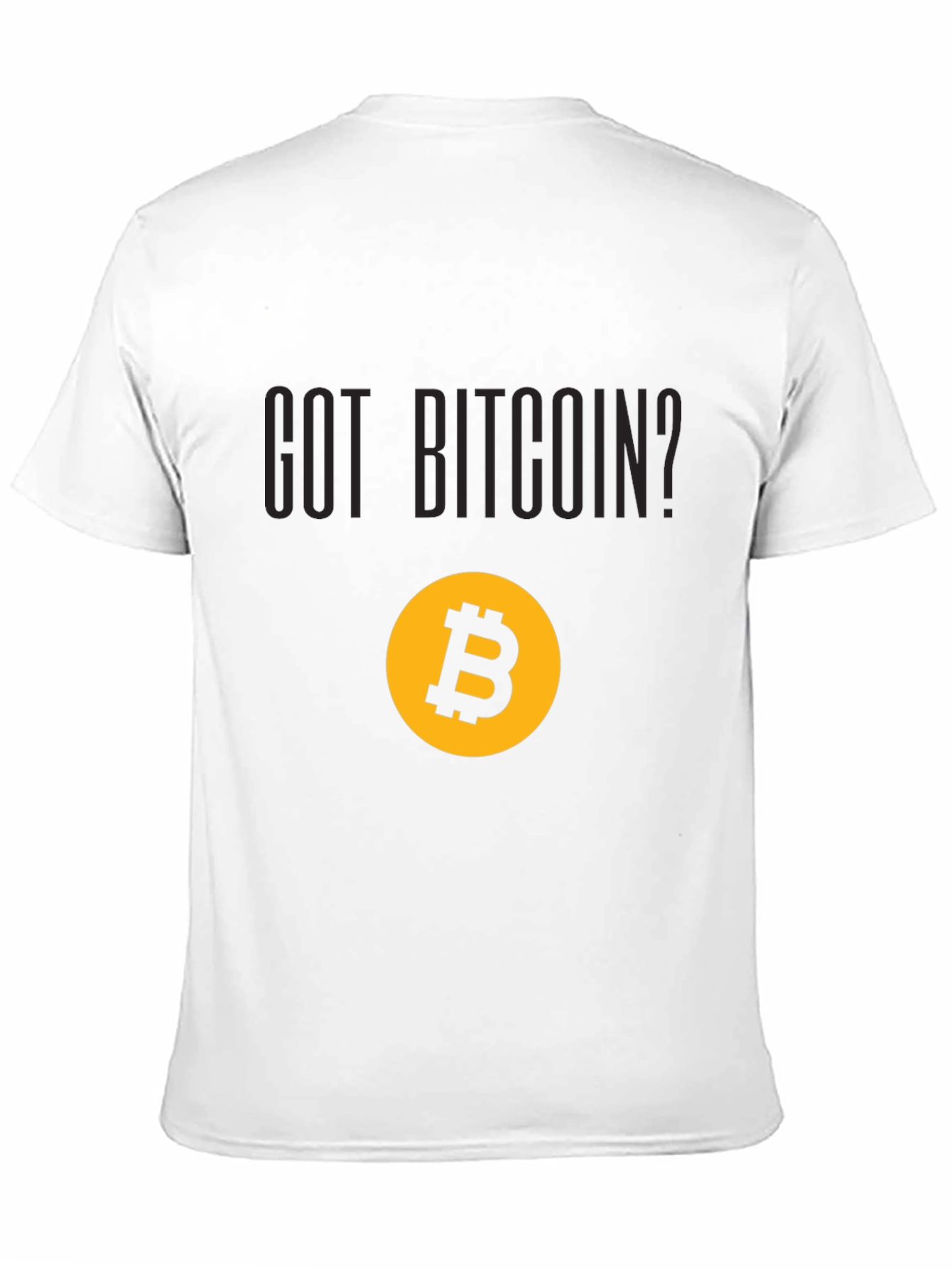 Got Bitcoin? Black Graphic Tee