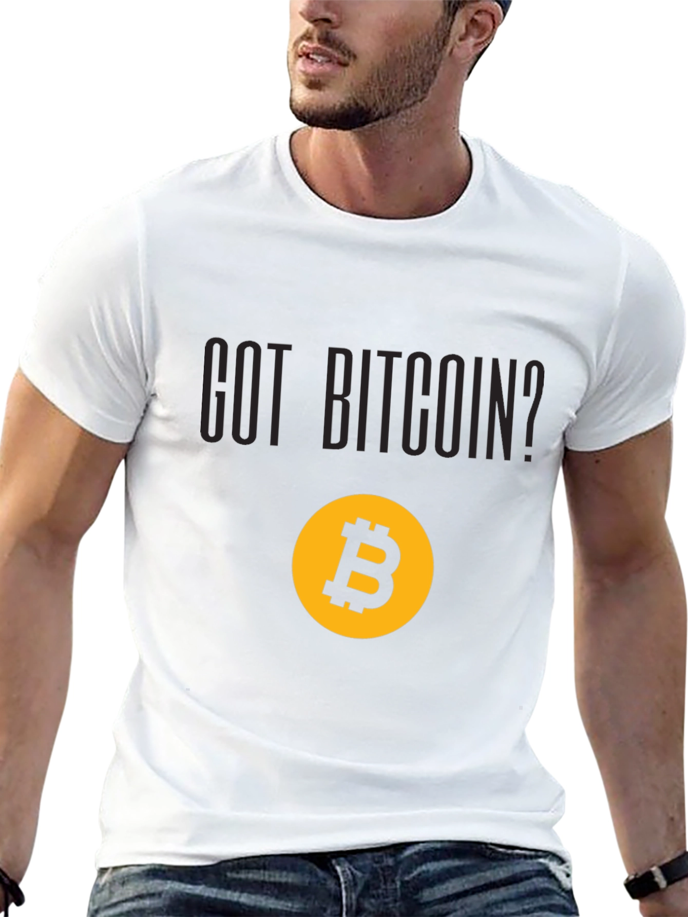 Got Bitcoin? Black Graphic Tee