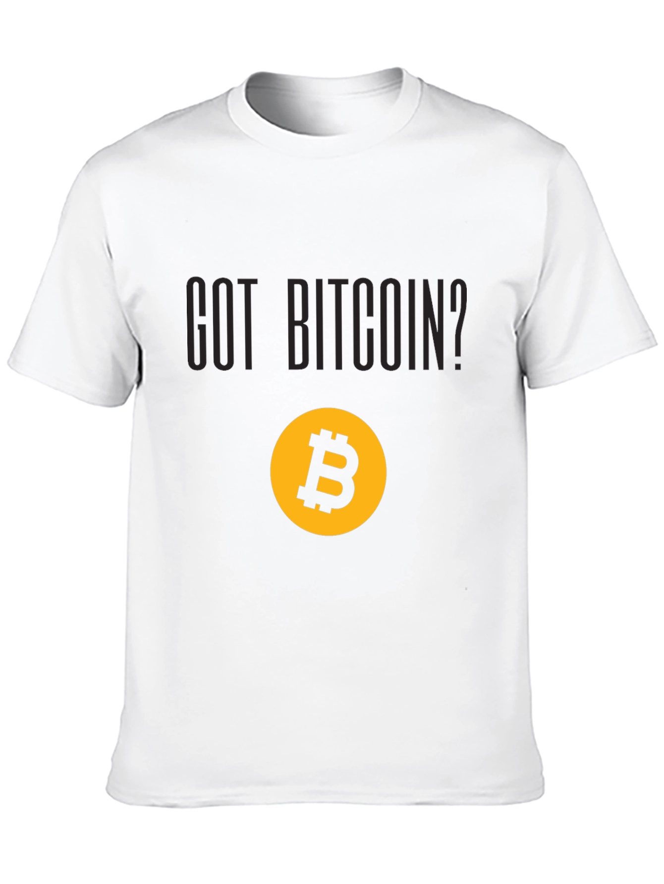 Got Bitcoin? Black Graphic Tee
