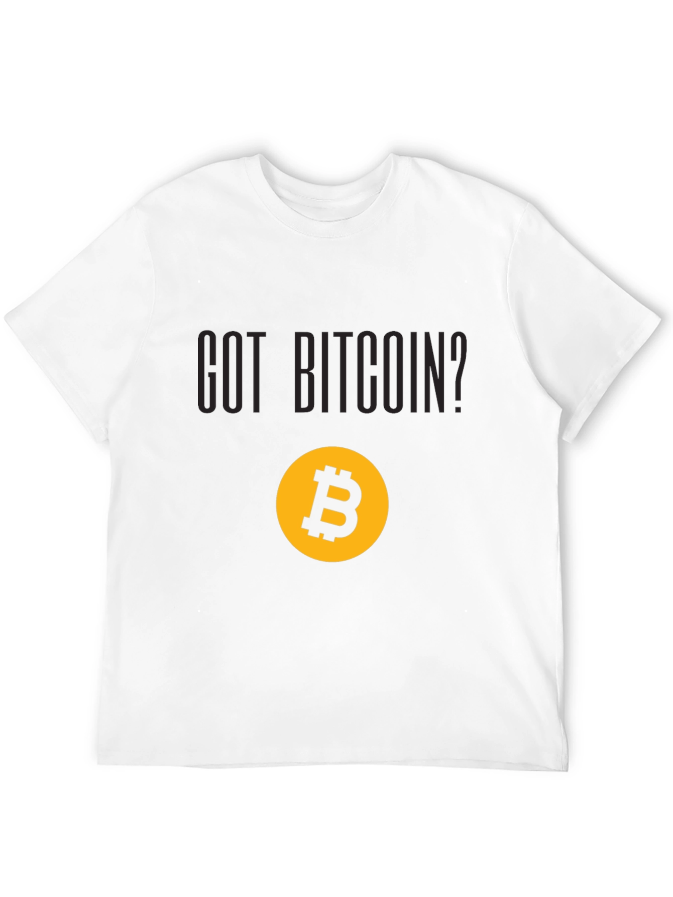 Got Bitcoin? Black Graphic Tee