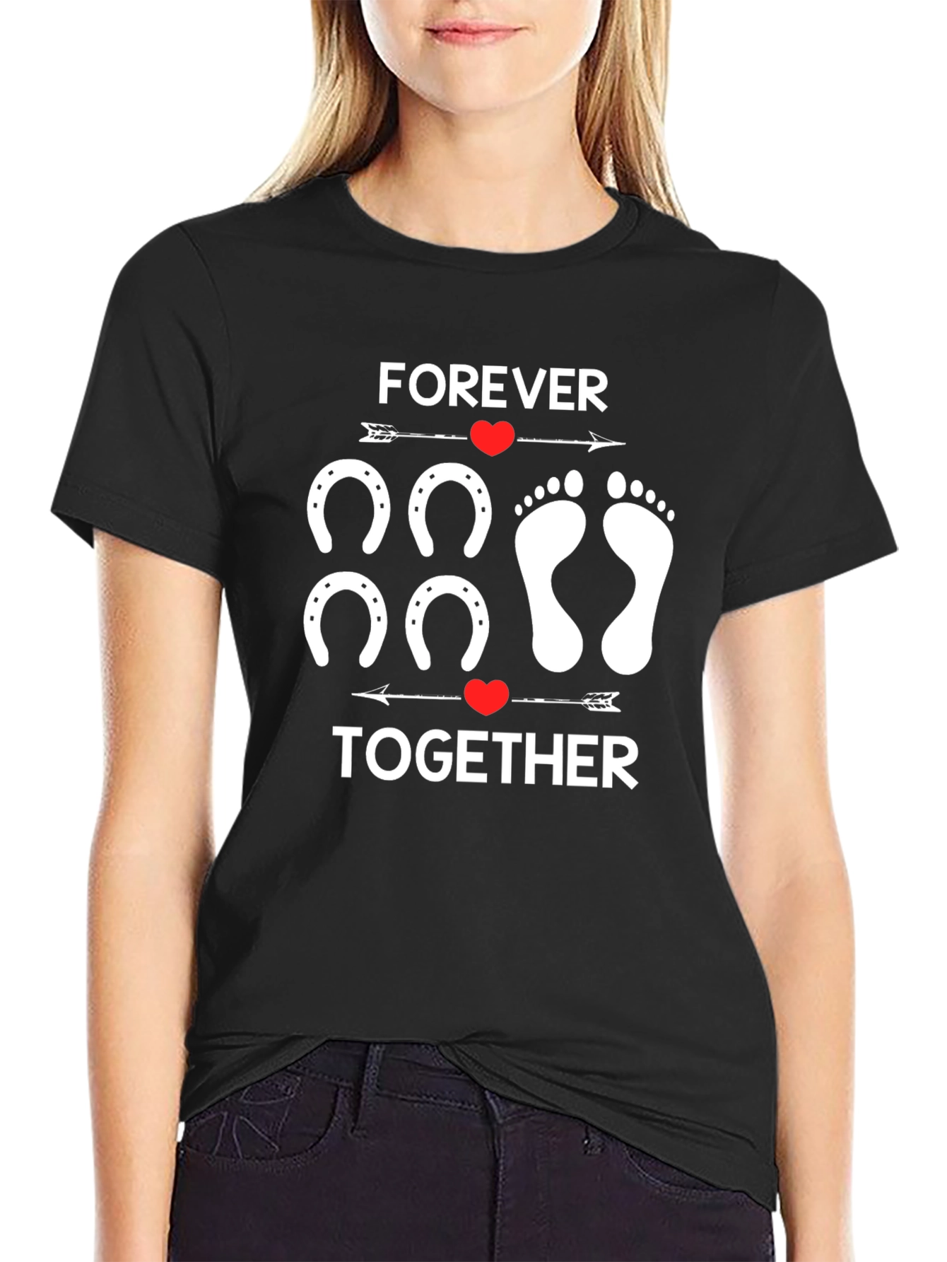 Forever Together Graphic T-Shirt - Couples Tee