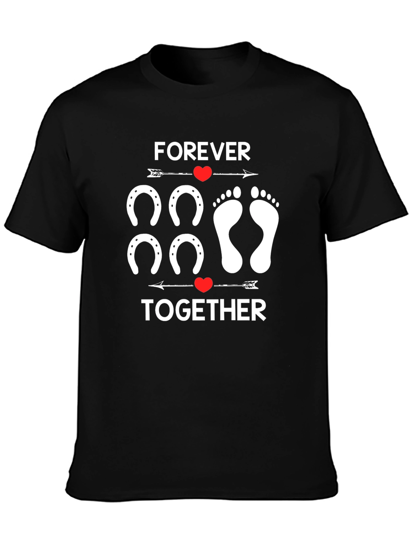 Forever Together Graphic T-Shirt - Couples Tee