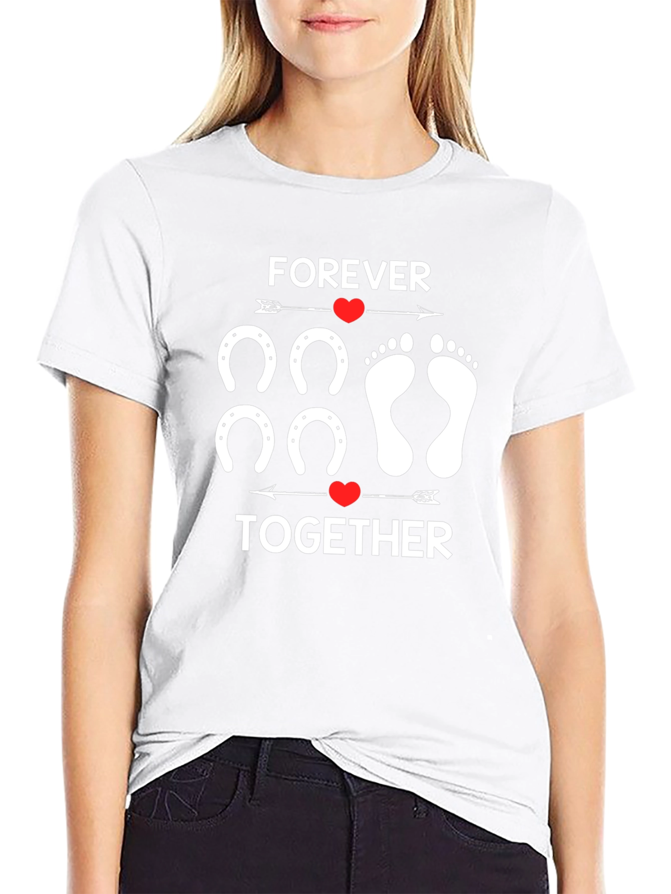 Forever Together Graphic T-Shirt - Couples Tee