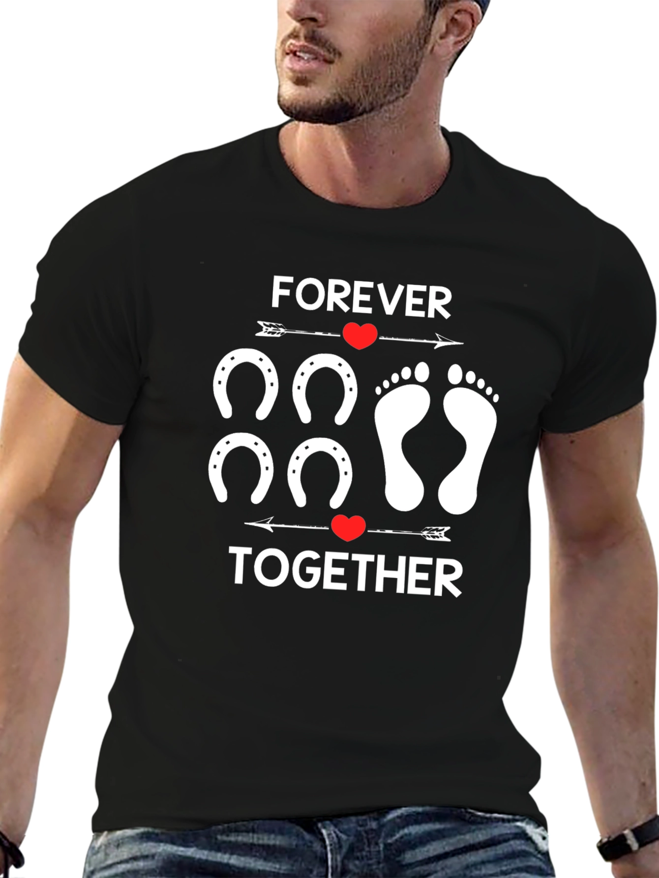 Forever Together Graphic T-Shirt - Couples Tee