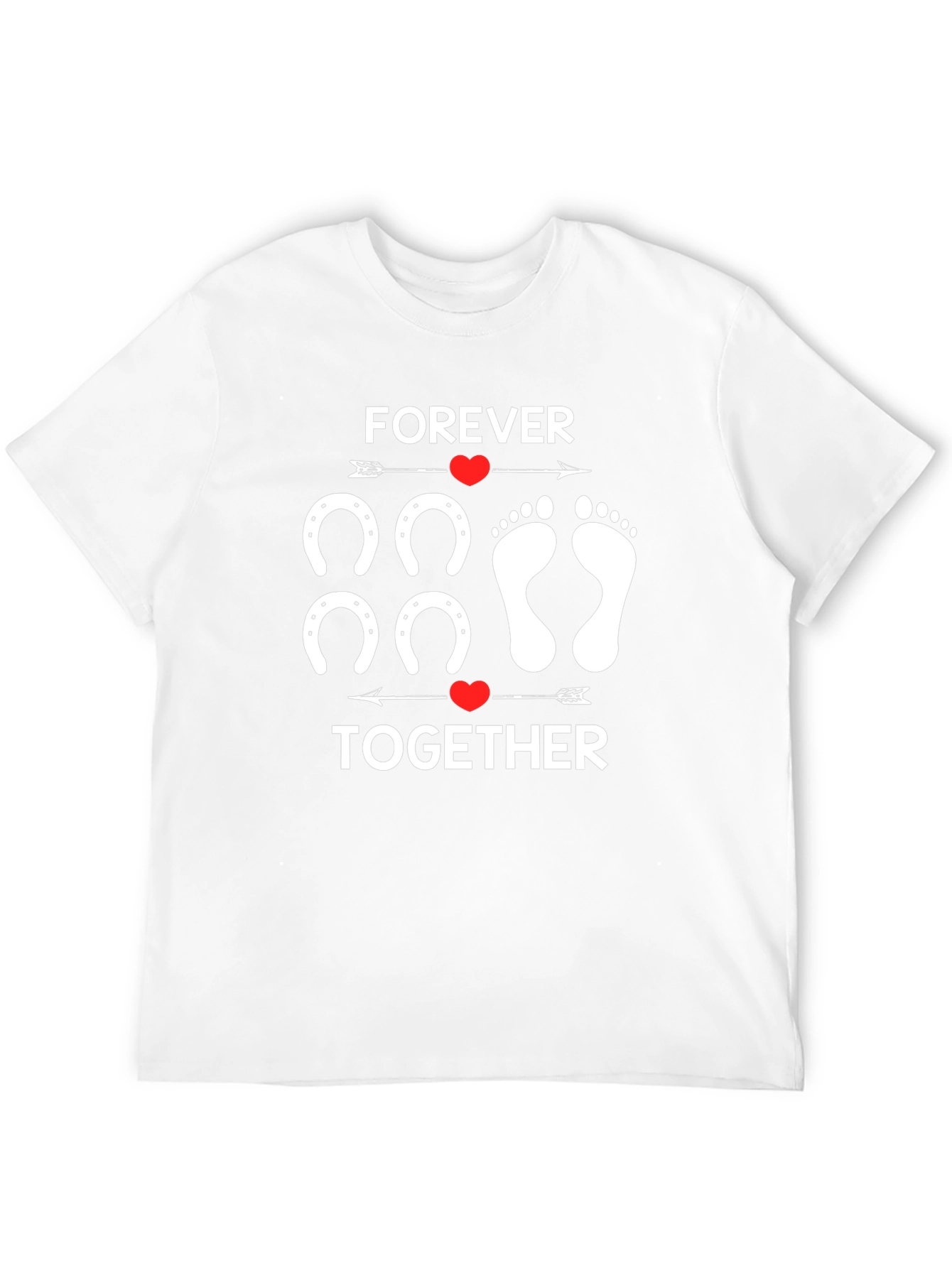 Forever Together Graphic T-Shirt - Couples Tee
