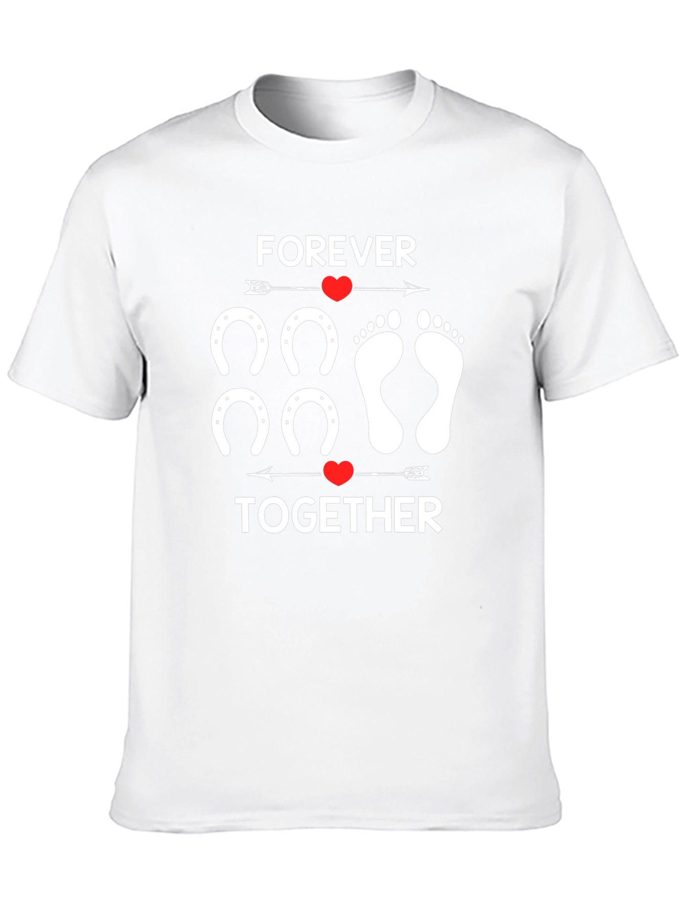 Forever Together Graphic T-Shirt - Couples Tee