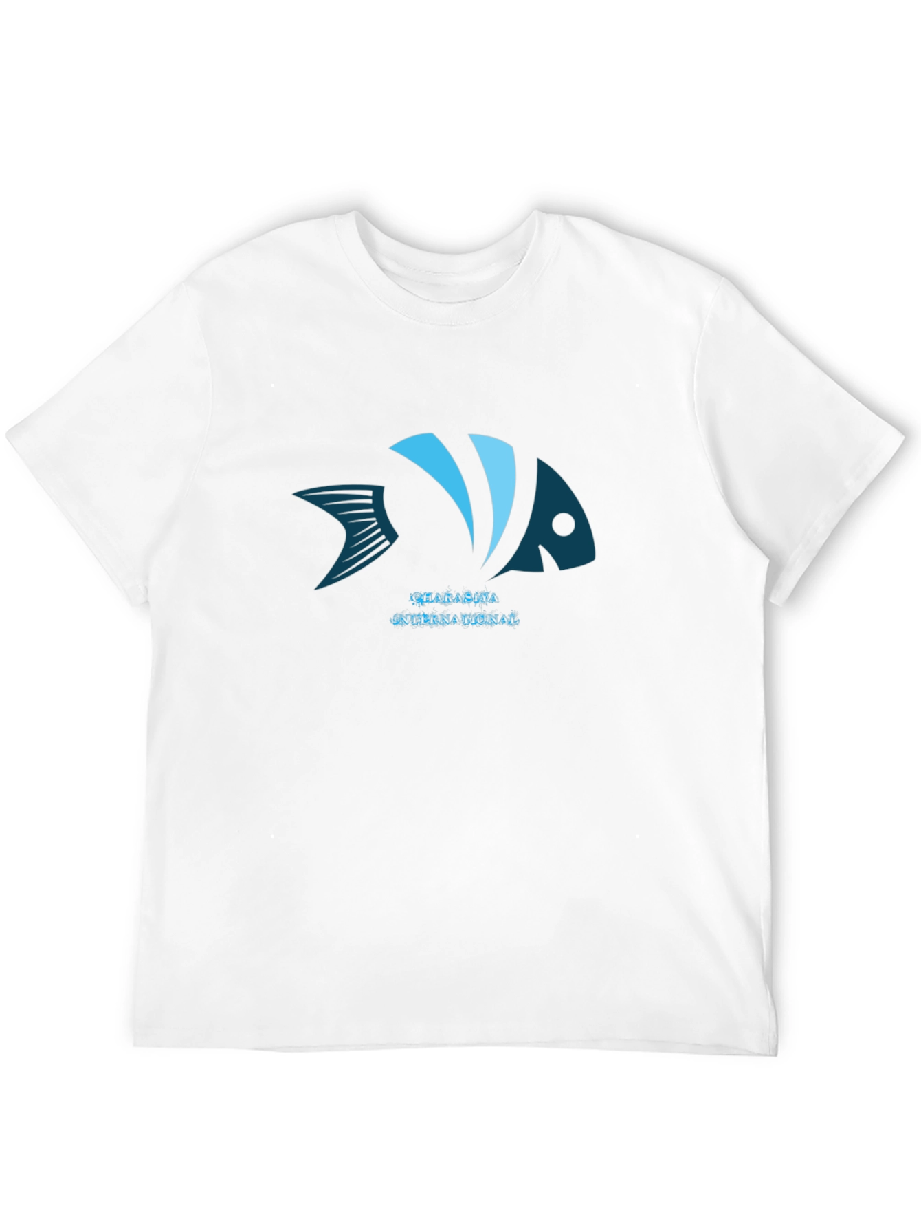 Fish Graphic Black T-Shirt