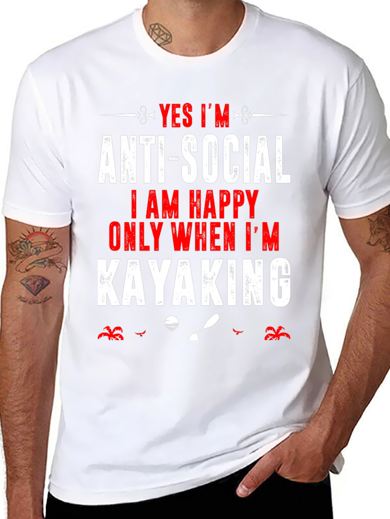 Anti-Social Kayaking T-Shirt