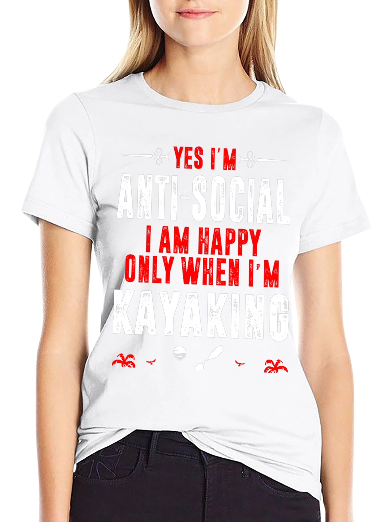 Anti-Social Kayaking T-Shirt