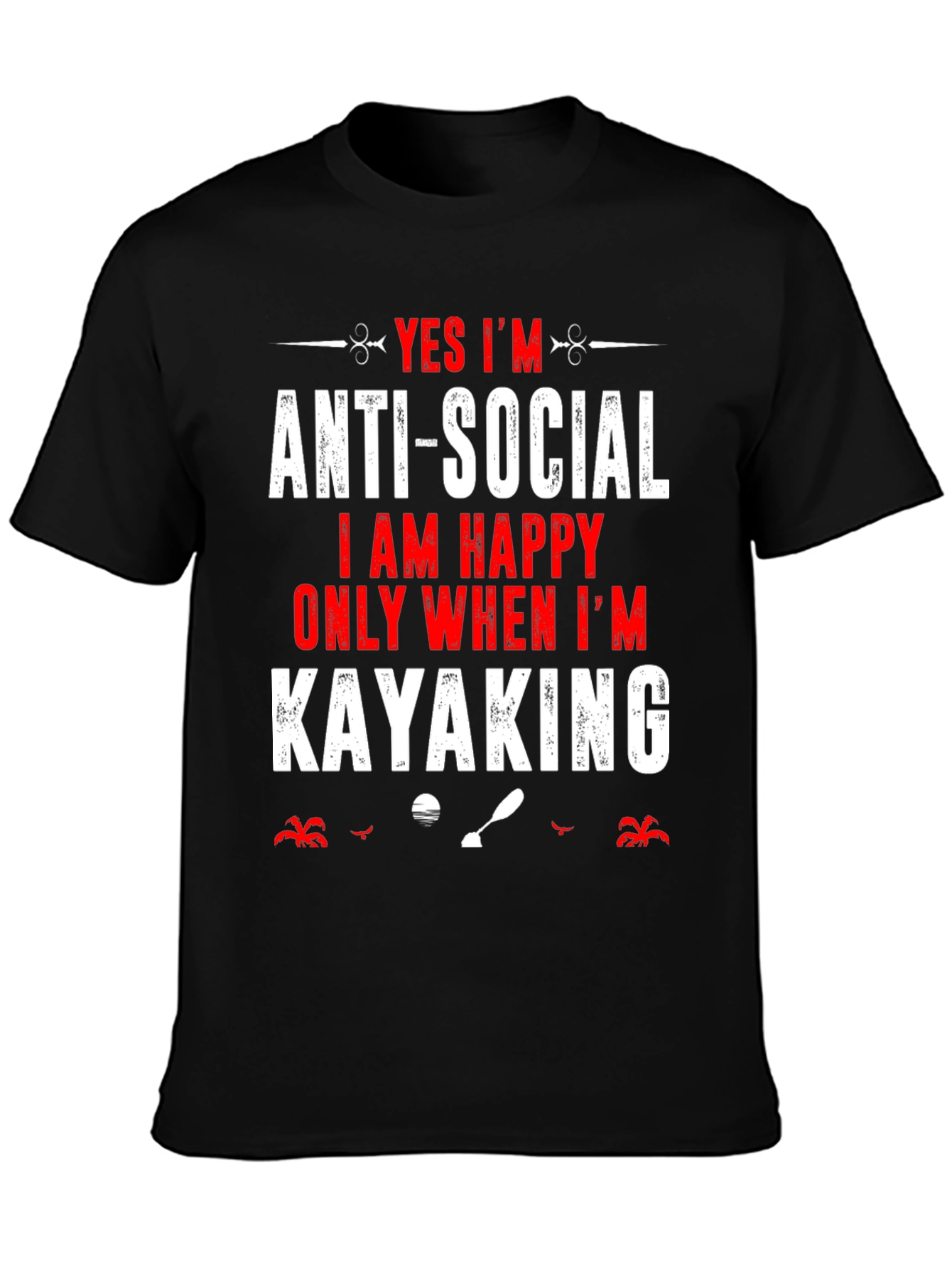 Anti-Social Kayaking T-Shirt