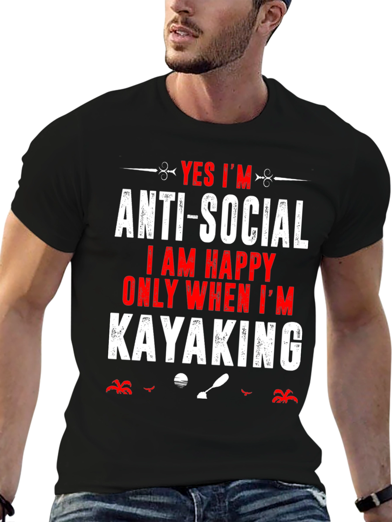 Anti-Social Kayaking T-Shirt