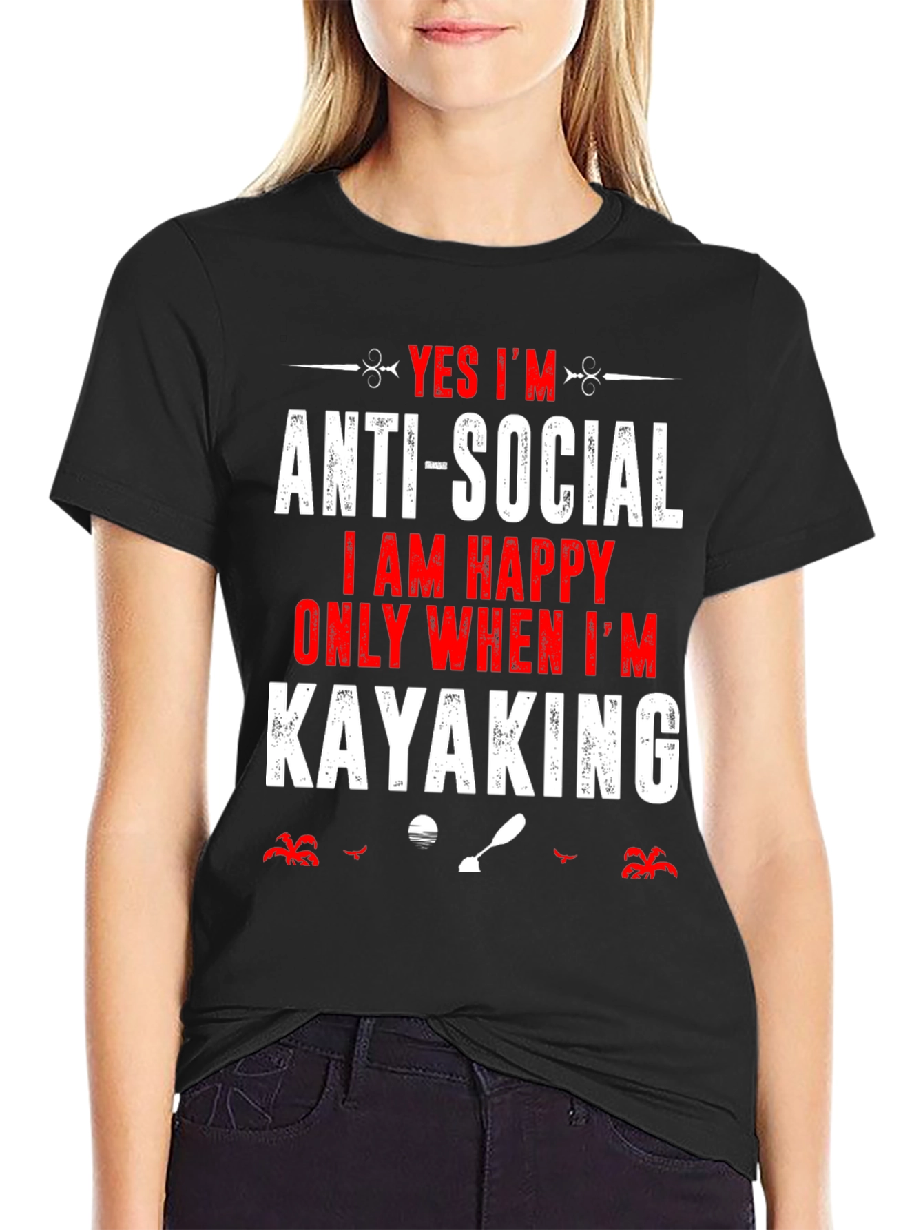 Anti-Social Kayaking T-Shirt