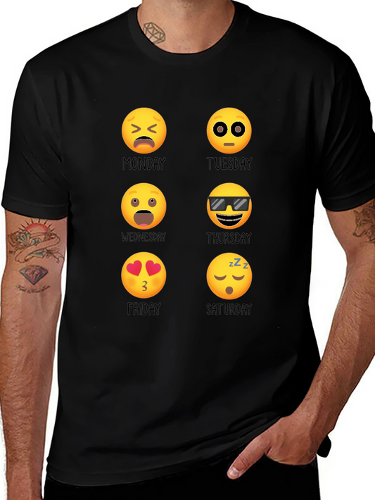 Emoji Days of the Week T-Shirt