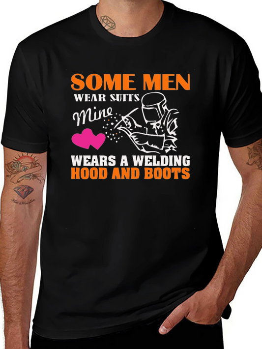 Welding Hood and Boots Graphic T-Shirt