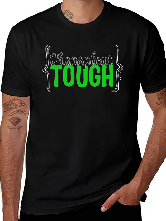 Transplant Tough Black T-Shirt