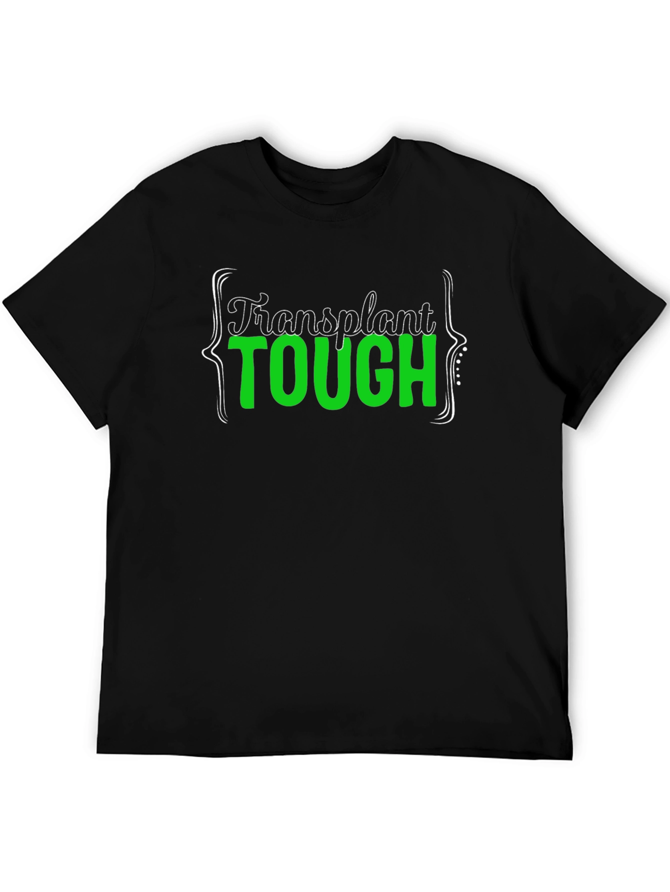 Transplant Tough Black T-Shirt