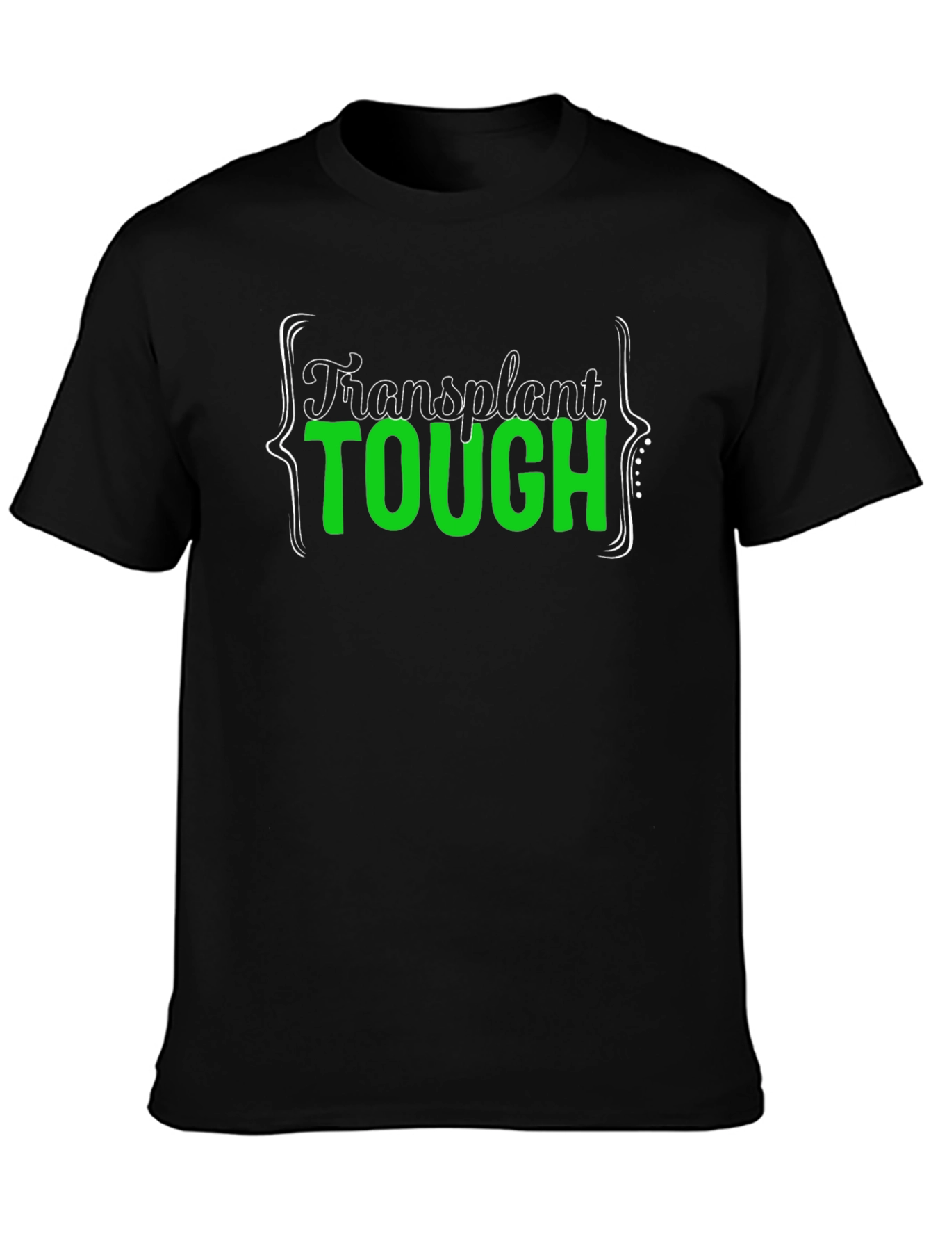 Transplant Tough Black T-Shirt