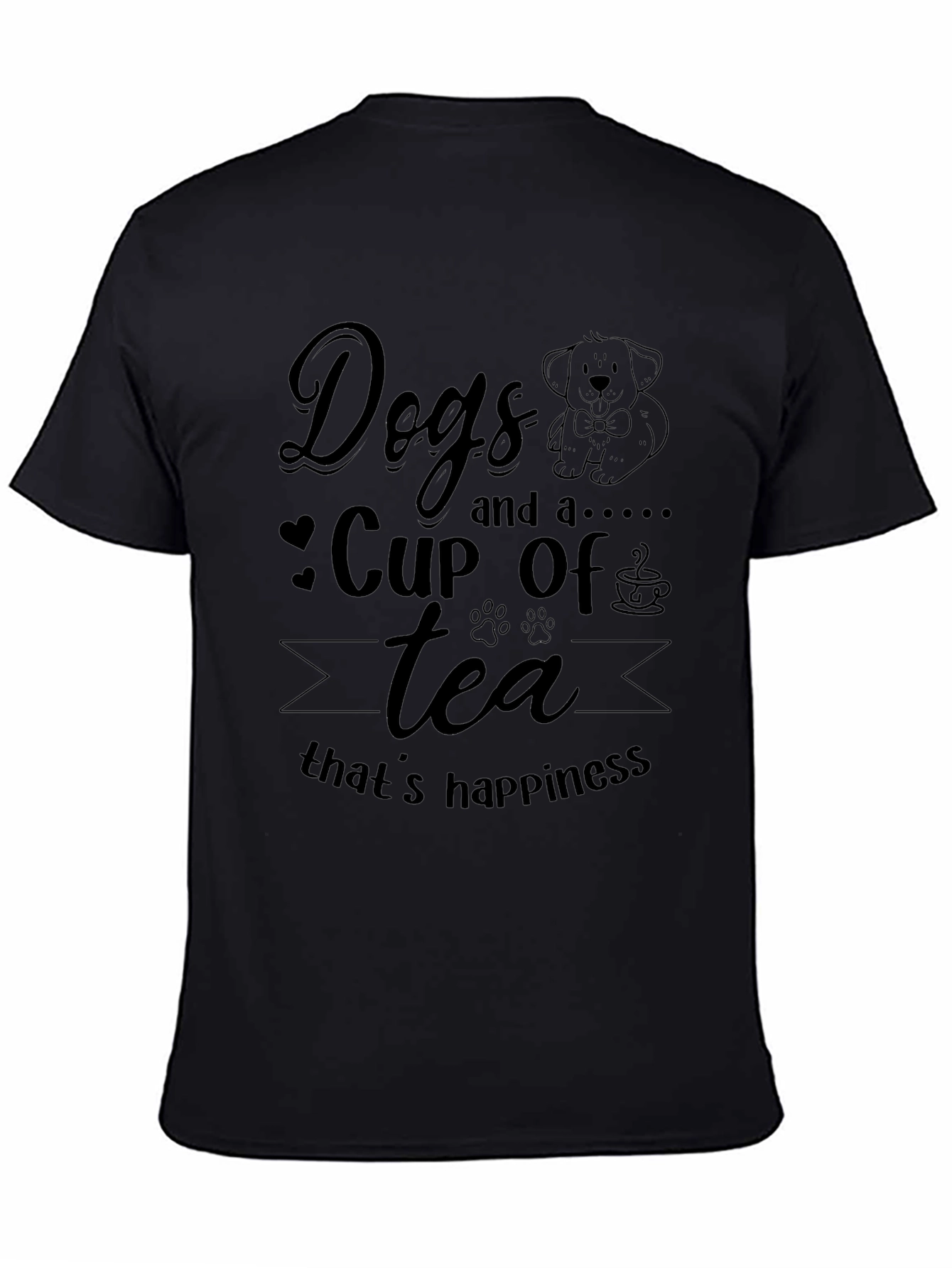 Dogs and Tea Happiness T-Shirt