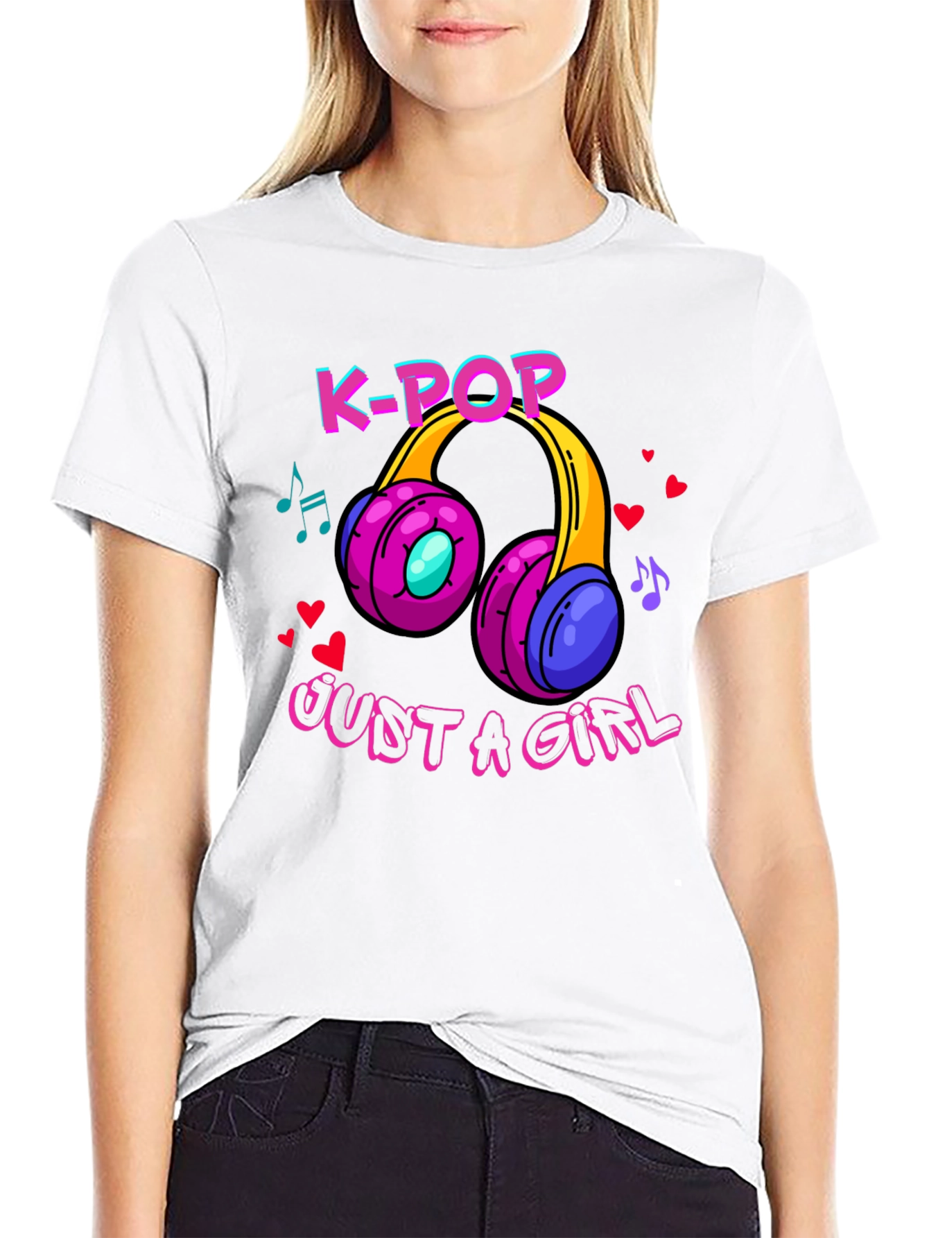 K-Pop Just A Girl Music Lover T-Shirt
