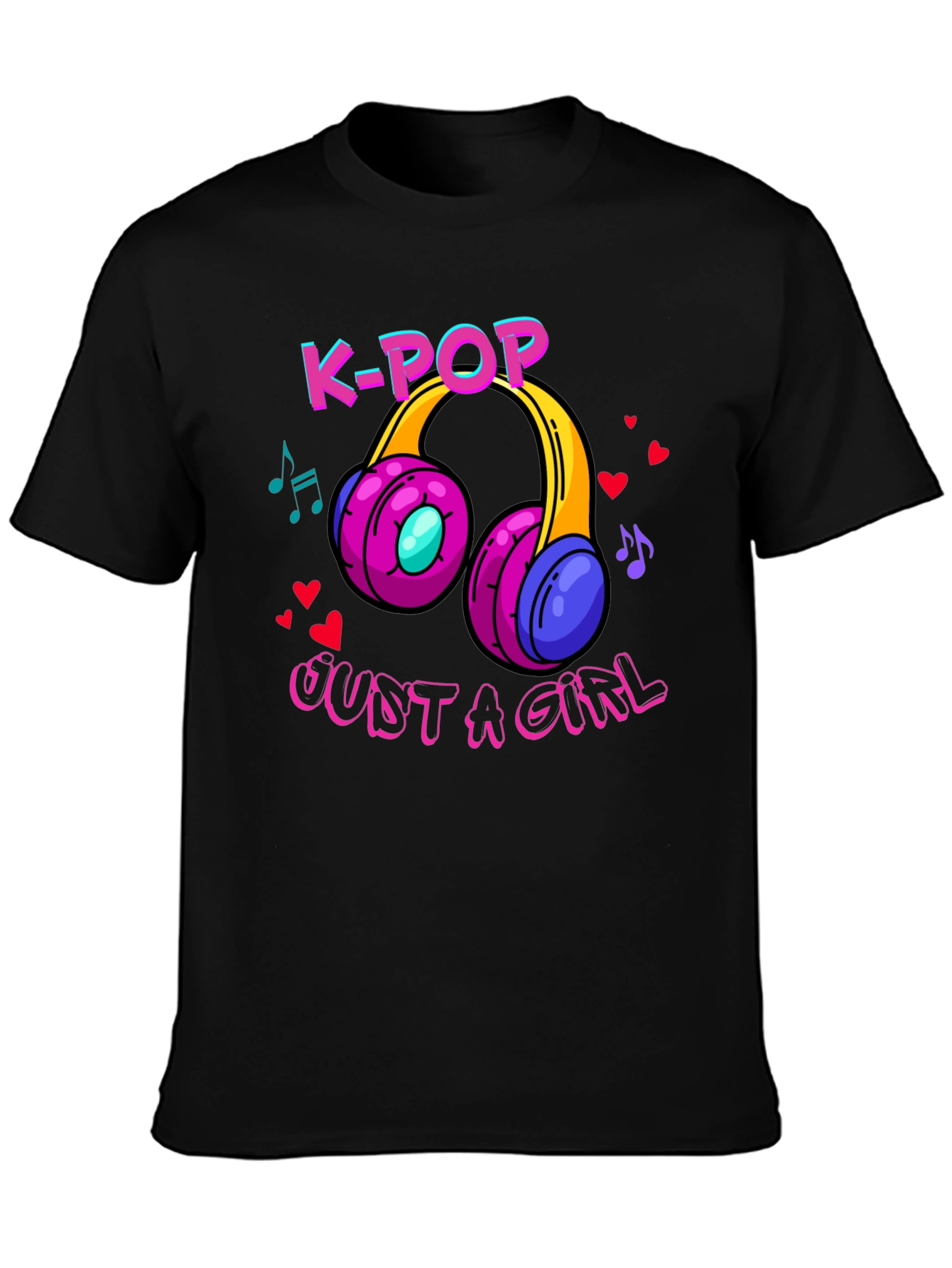 K-Pop Just A Girl Music Lover T-Shirt