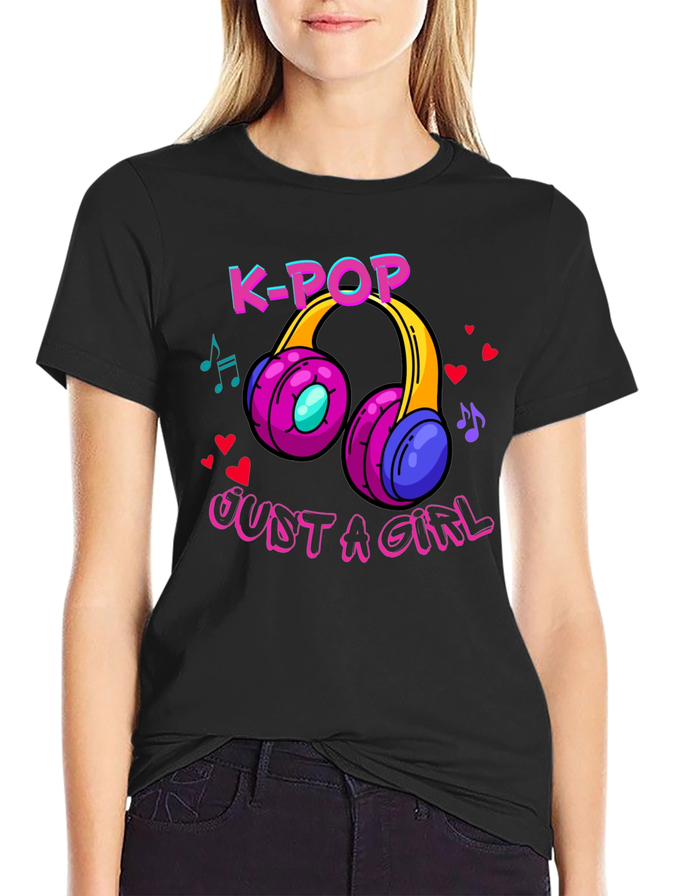 K-Pop Just A Girl Music Lover T-Shirt