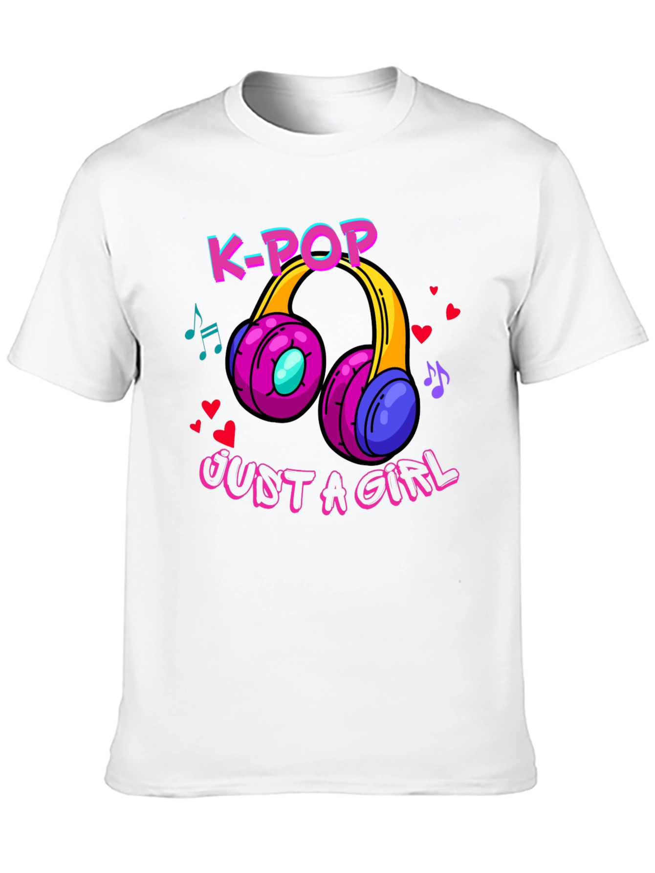 K-Pop Just A Girl Music Lover T-Shirt