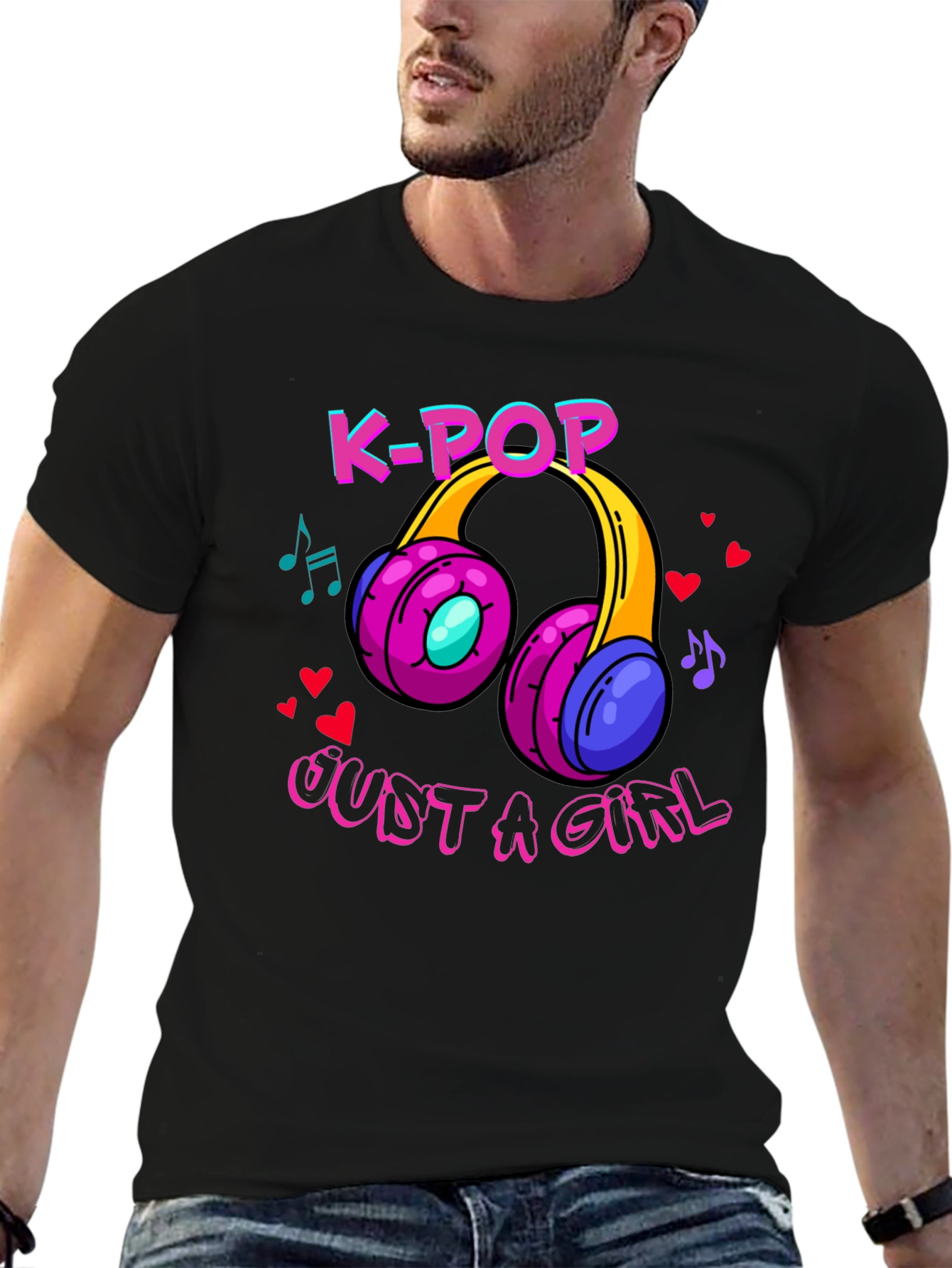 K-Pop Just A Girl Music Lover T-Shirt