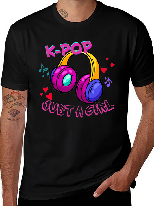 K-Pop Just A Girl Music Lover T-Shirt