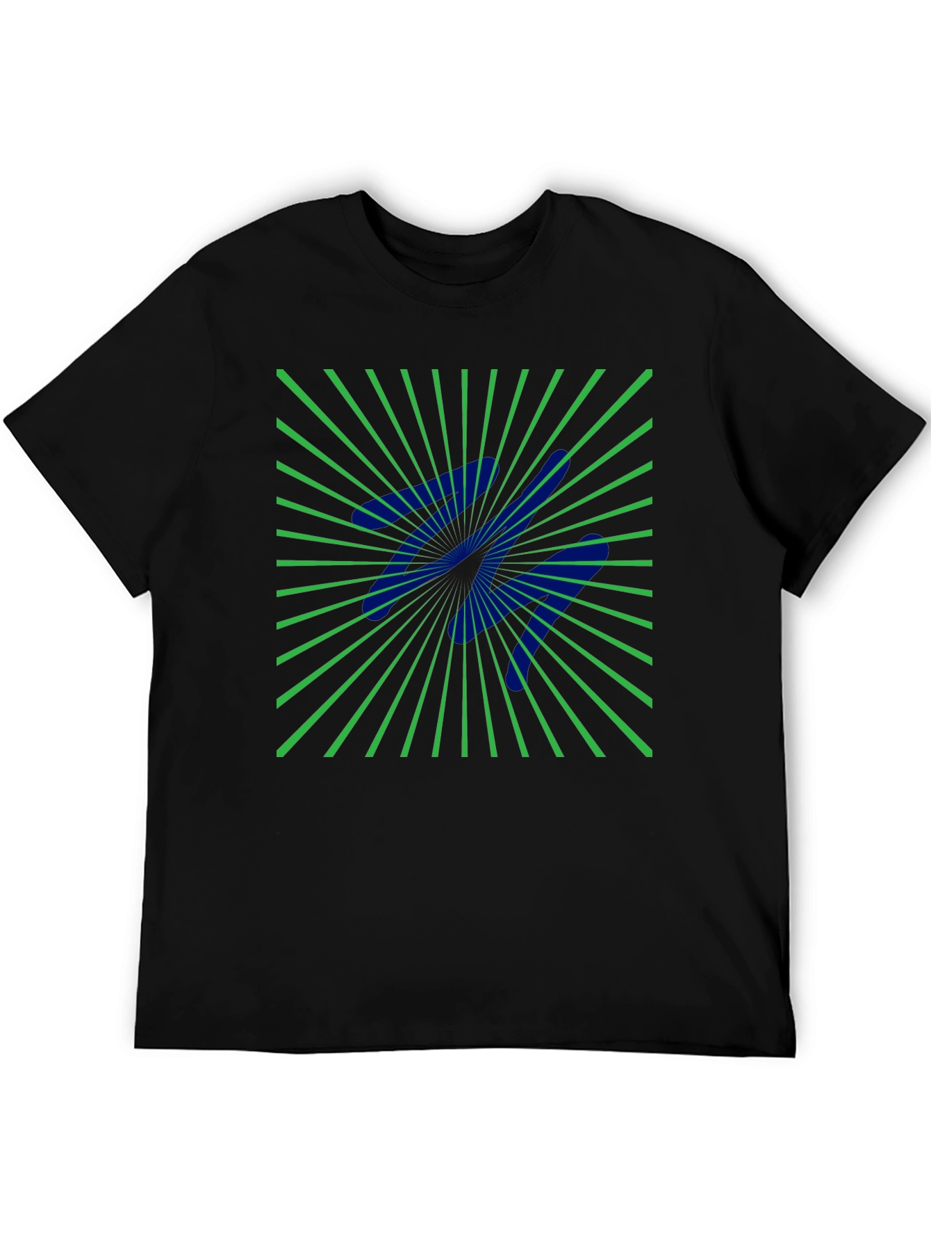 Abstract Optical Illusion Graphic Tee