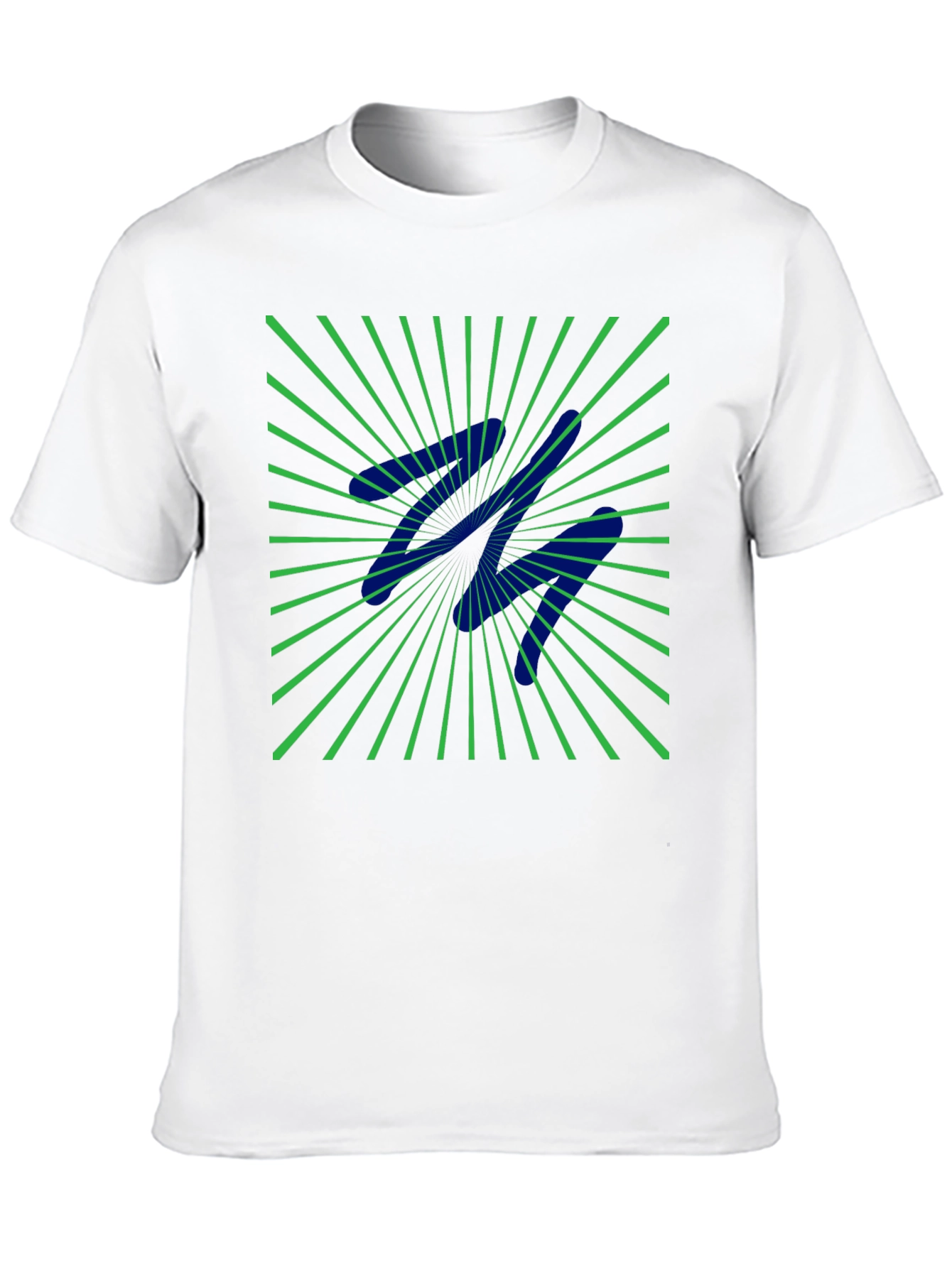 Abstract Optical Illusion Graphic Tee