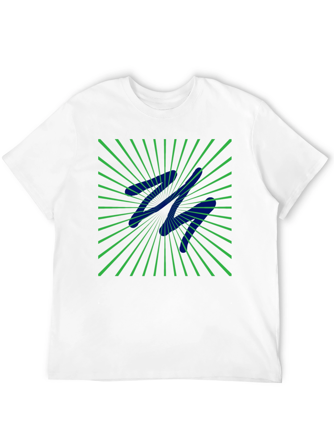 Abstract Optical Illusion Graphic Tee