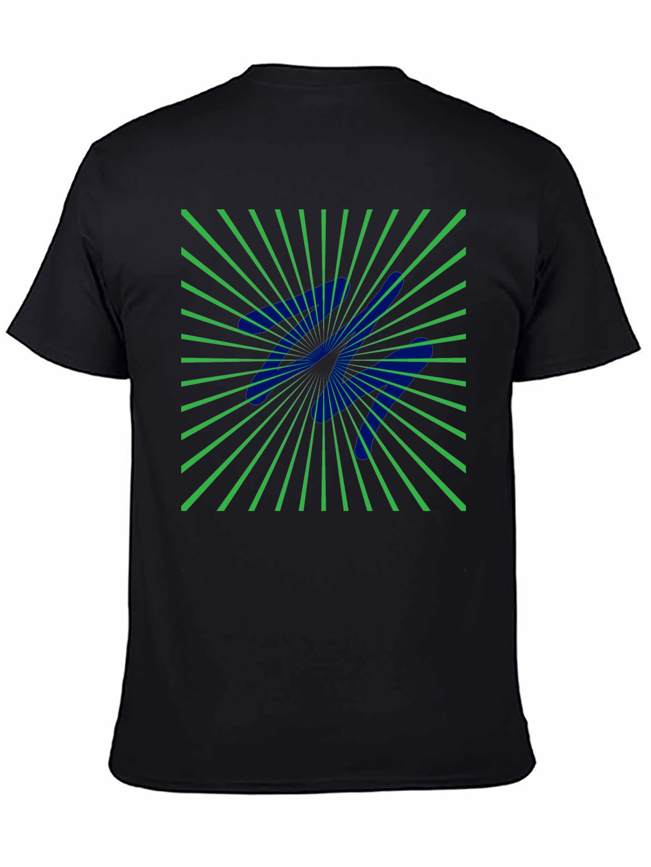 Abstract Optical Illusion Graphic Tee