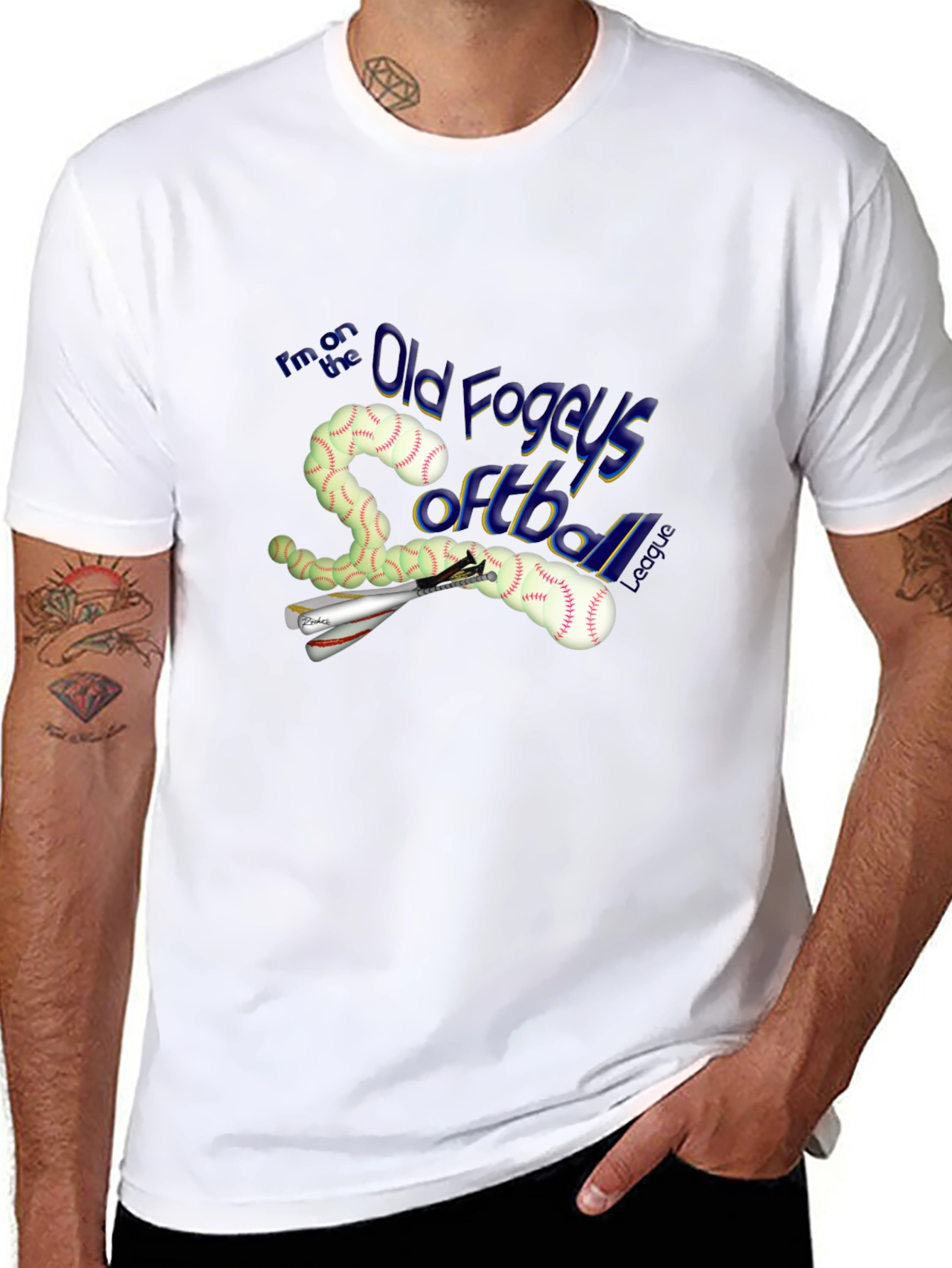 Old Fogeys Softball T-Shirt