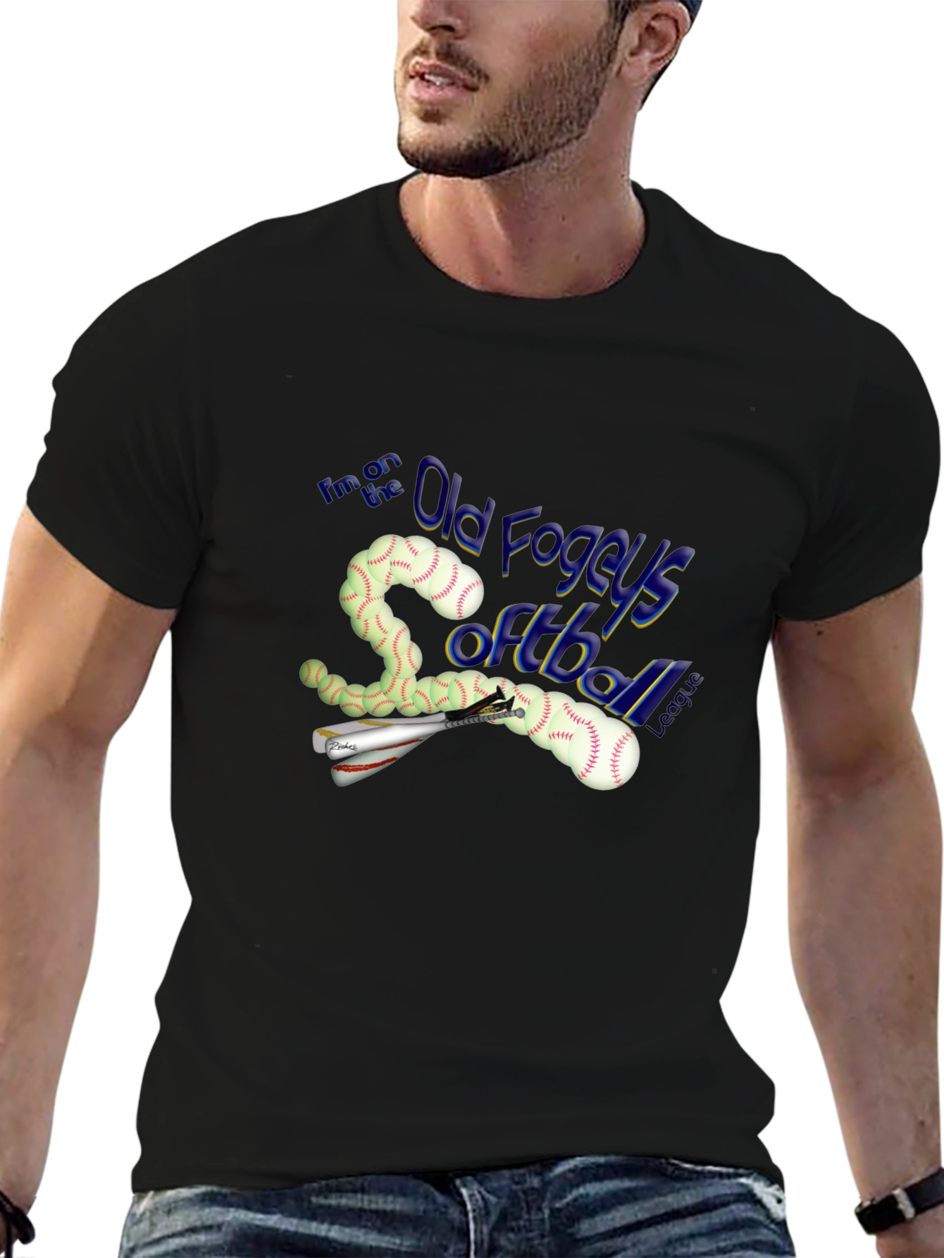 Old Fogeys Softball T-Shirt
