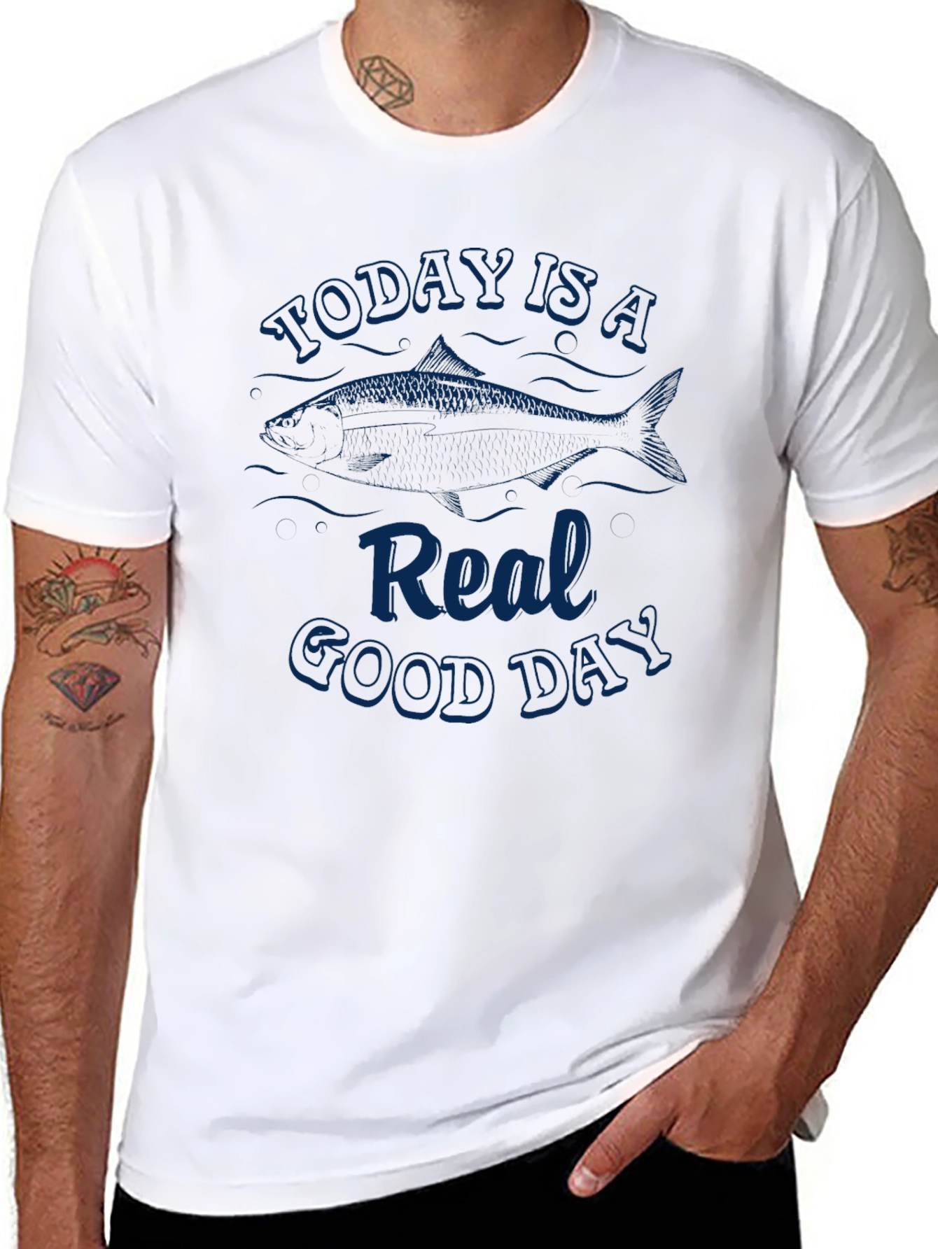 Today is a Real Good Day Fishing T-Shirt