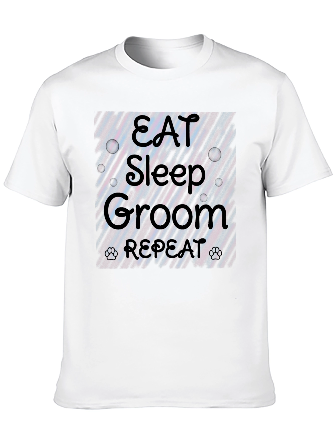Eat Sleep Groom Repeat T-Shirt