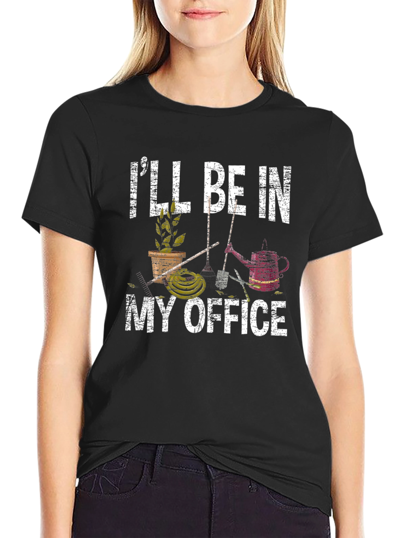 Gardeners T-Shirt: Ill Be In My Office
