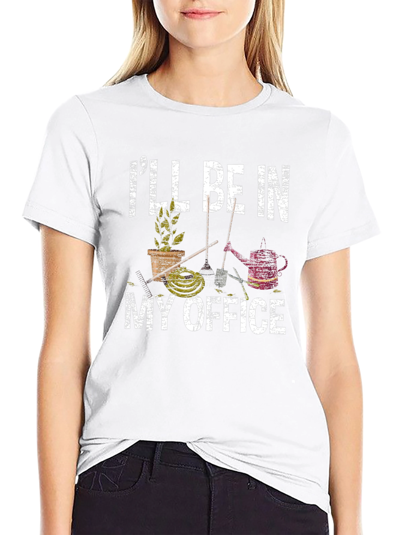 Gardeners T-Shirt: Ill Be In My Office