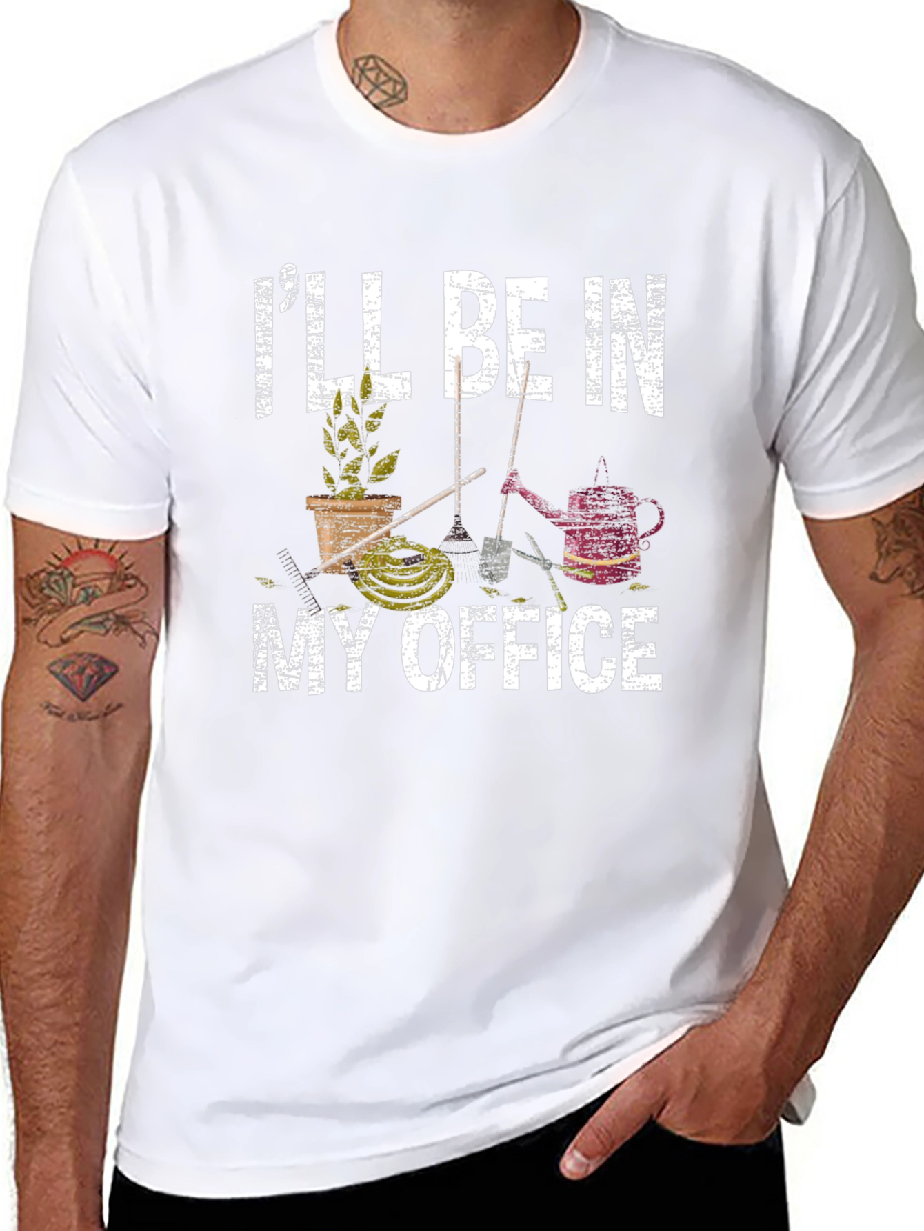 Gardeners T-Shirt: Ill Be In My Office