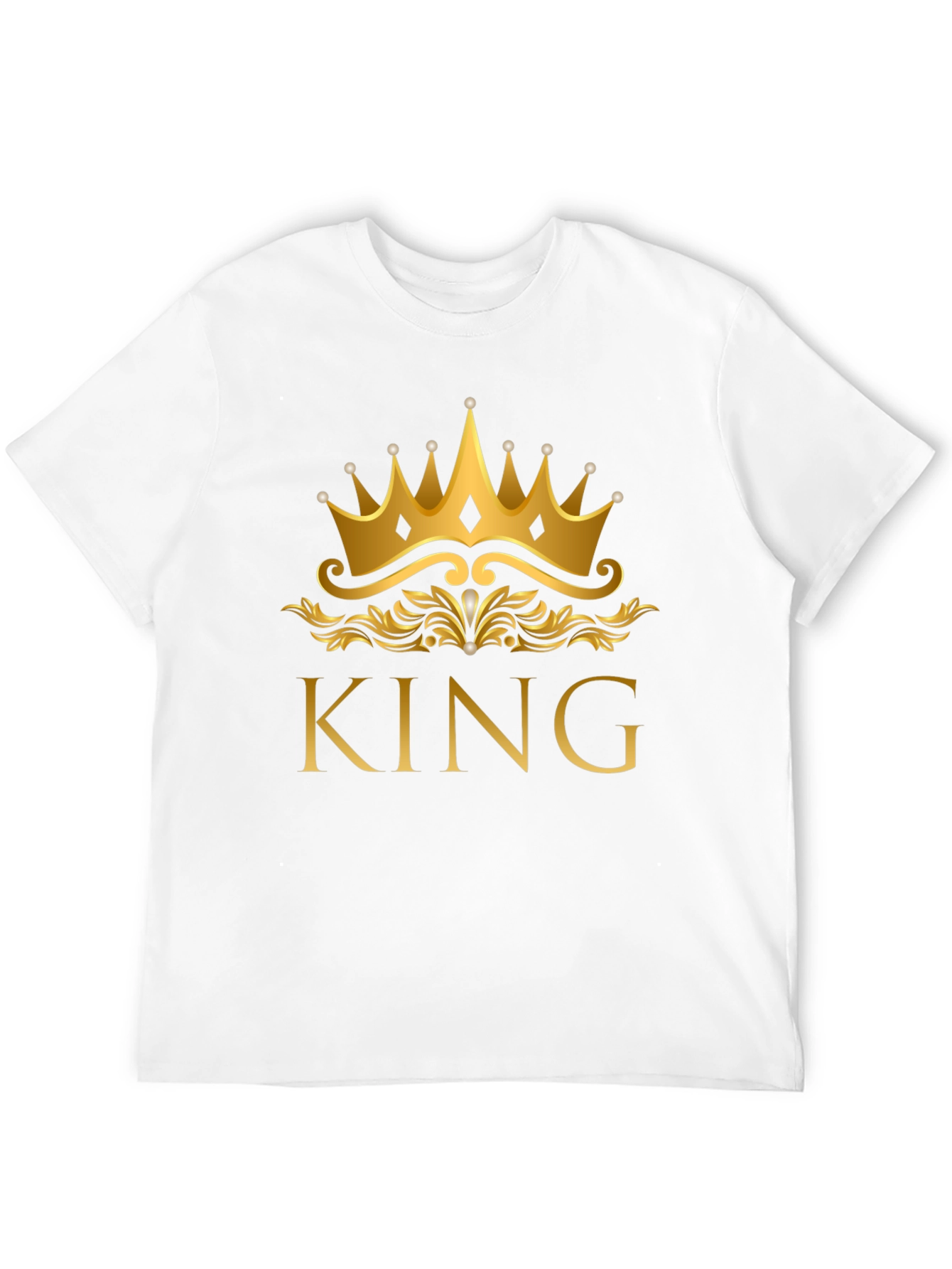 King Crown Graphic T-Shirt - Black