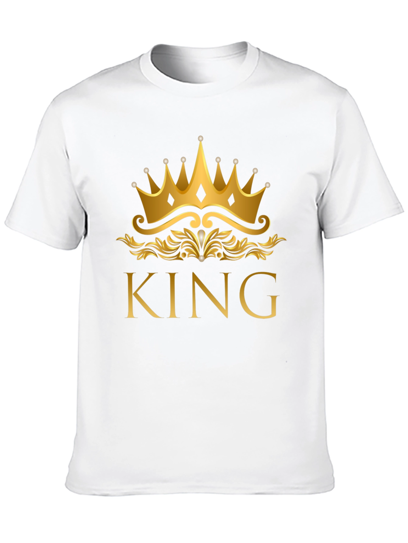 King Crown Graphic T-Shirt - Black