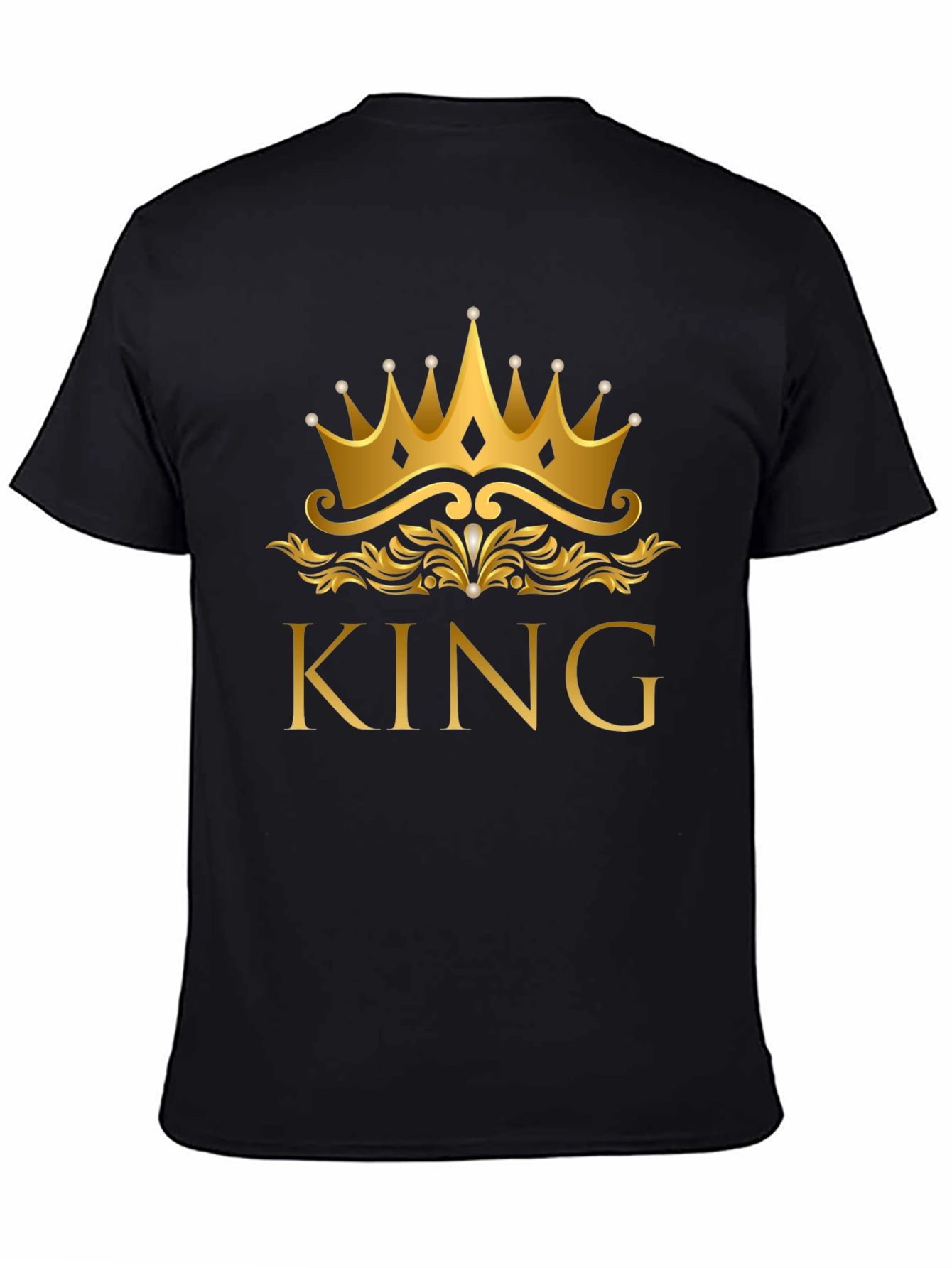 King Crown Graphic T-Shirt - Black
