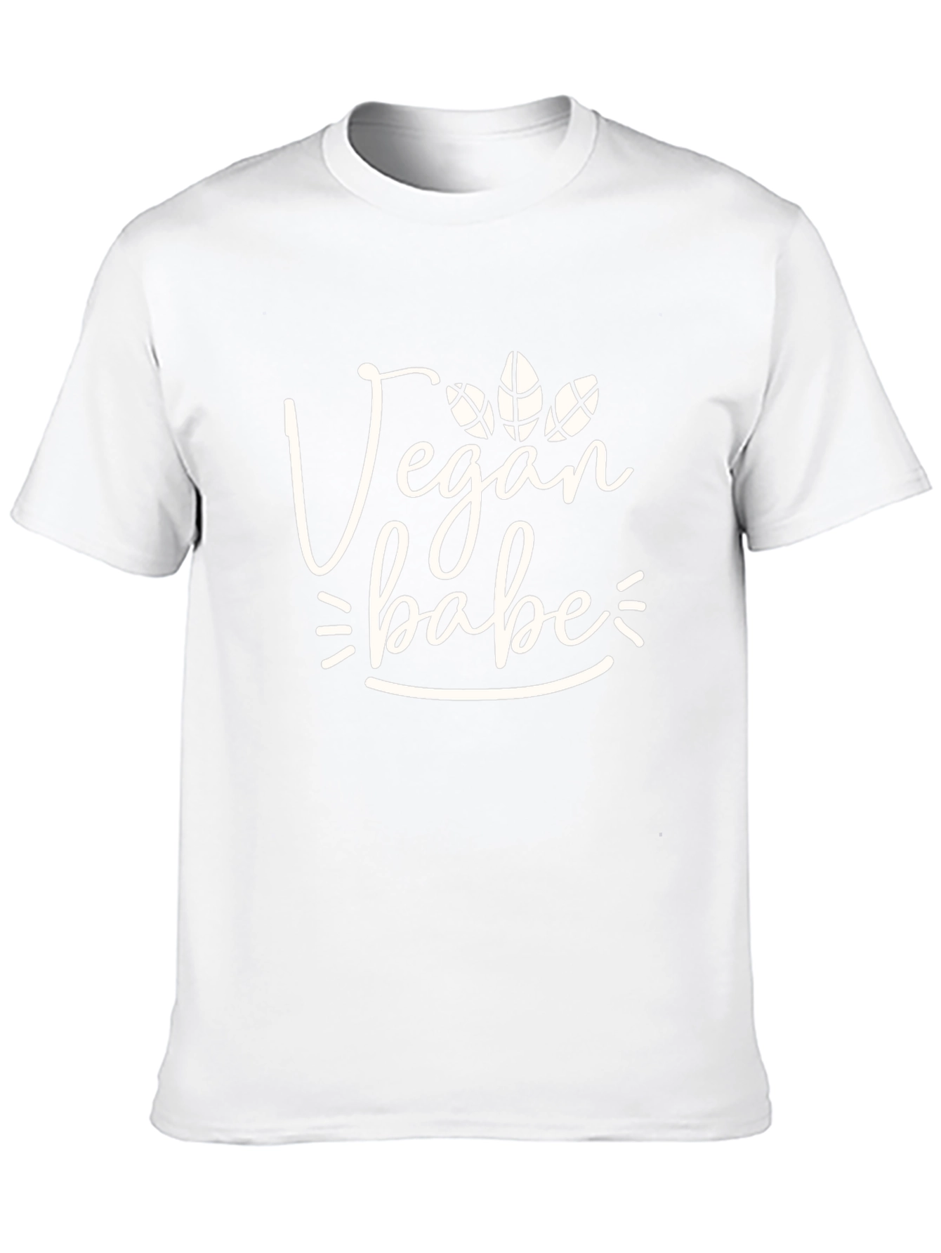 Vegan Babe Black Graphic Tee - Unisex Casual Shirt