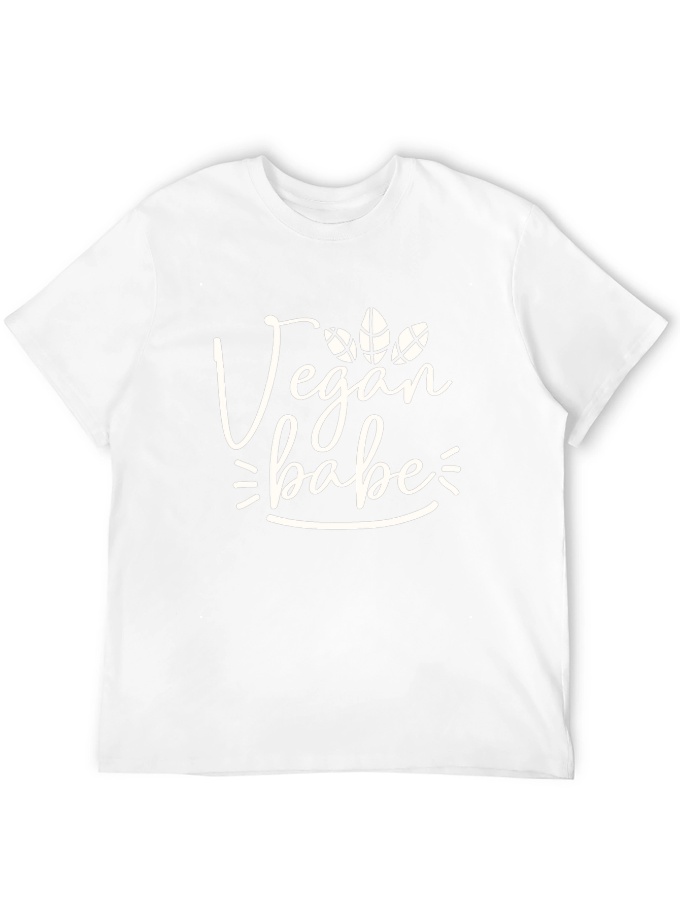 Vegan Babe Black Graphic Tee - Unisex Casual Shirt