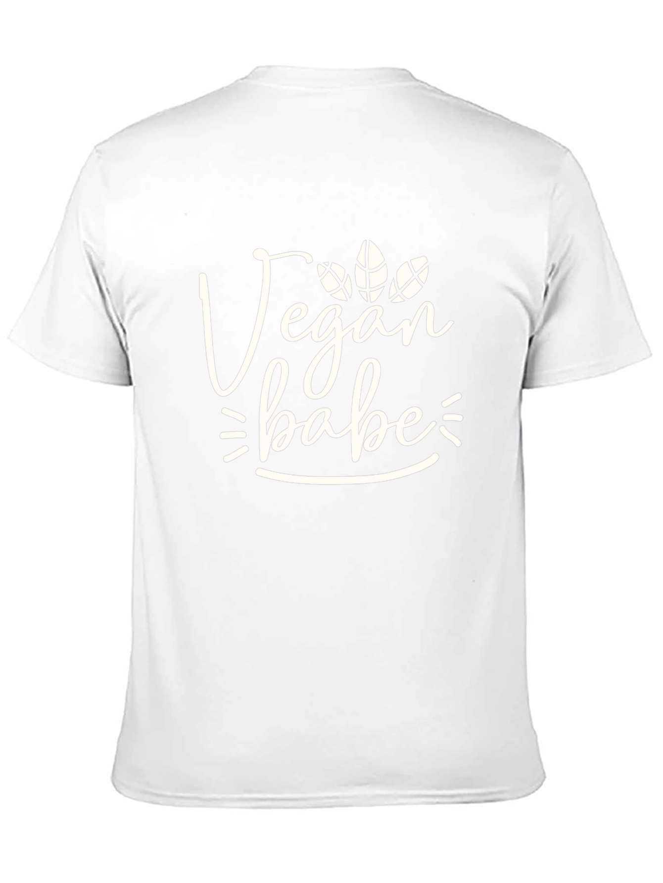 Vegan Babe Black Graphic Tee - Unisex Casual Shirt