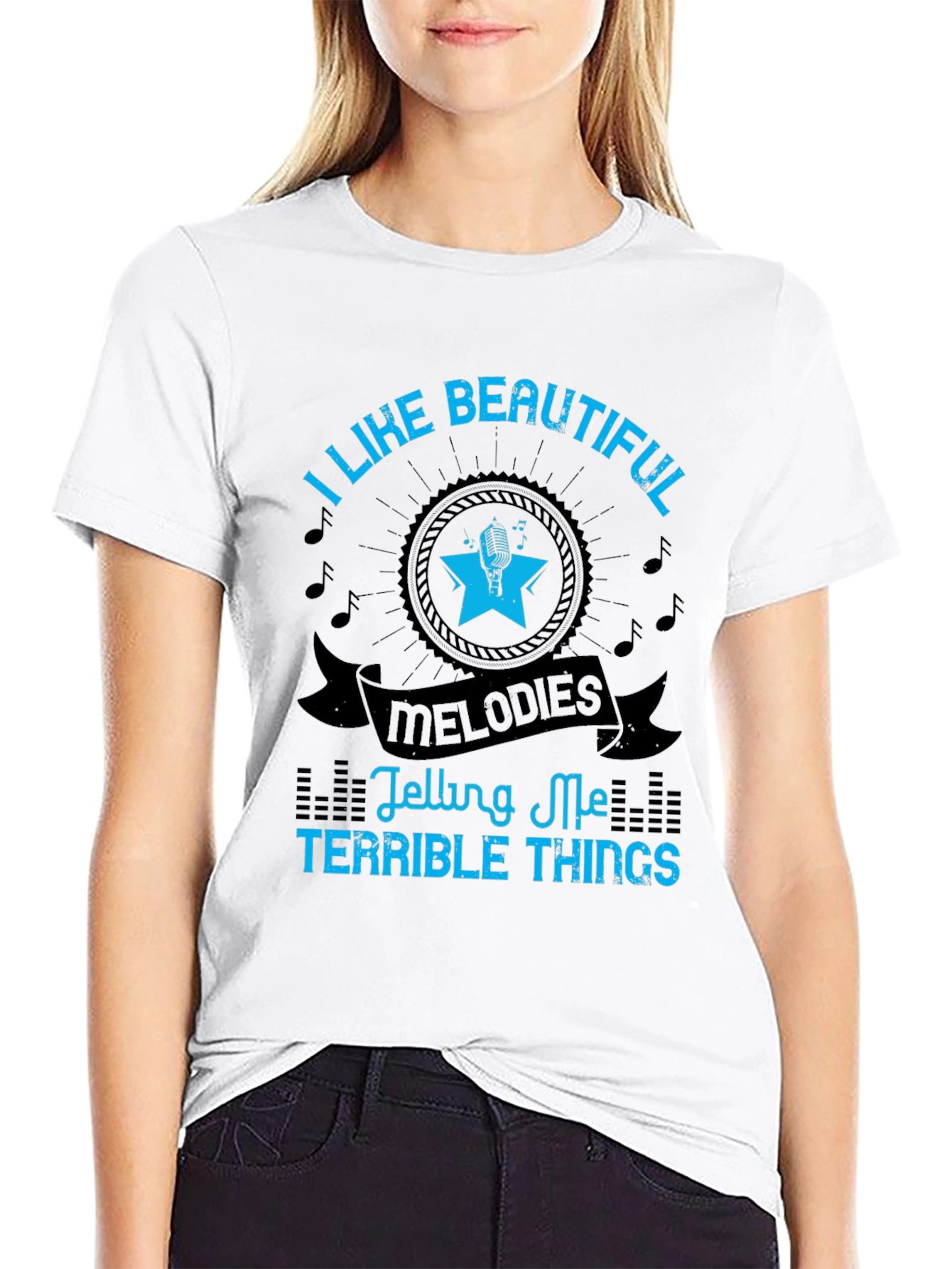 I Like Beautiful Melodies Graphic T-Shirt