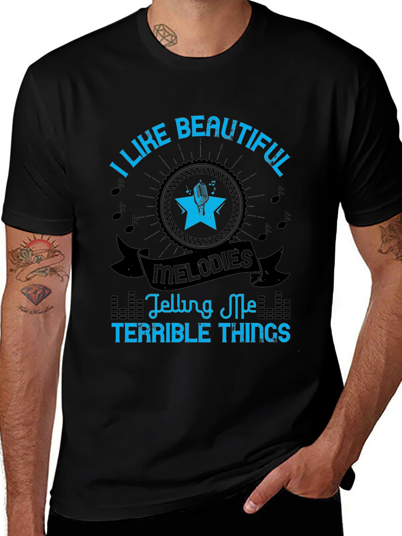 I Like Beautiful Melodies Graphic T-Shirt