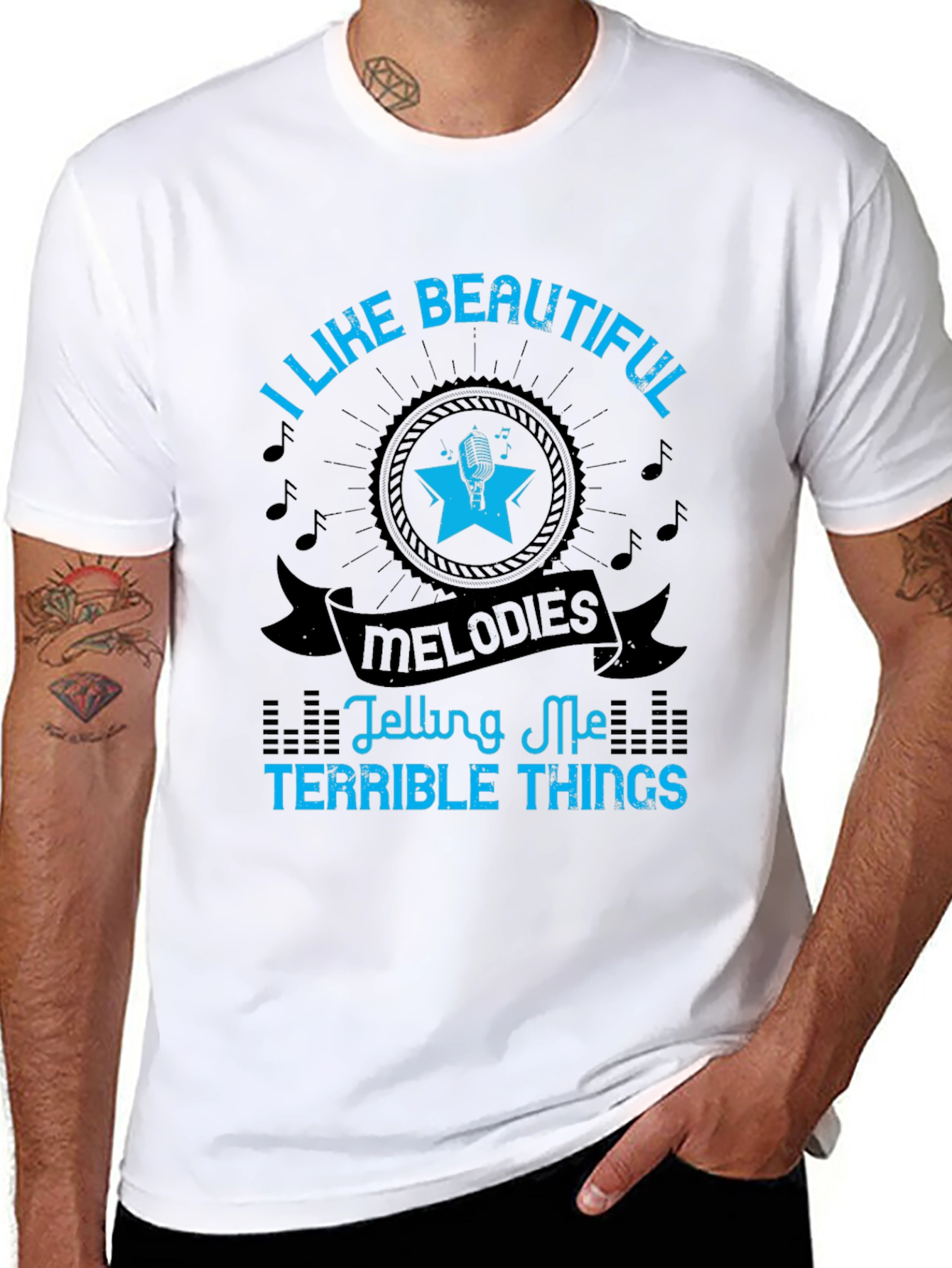 I Like Beautiful Melodies Graphic T-Shirt